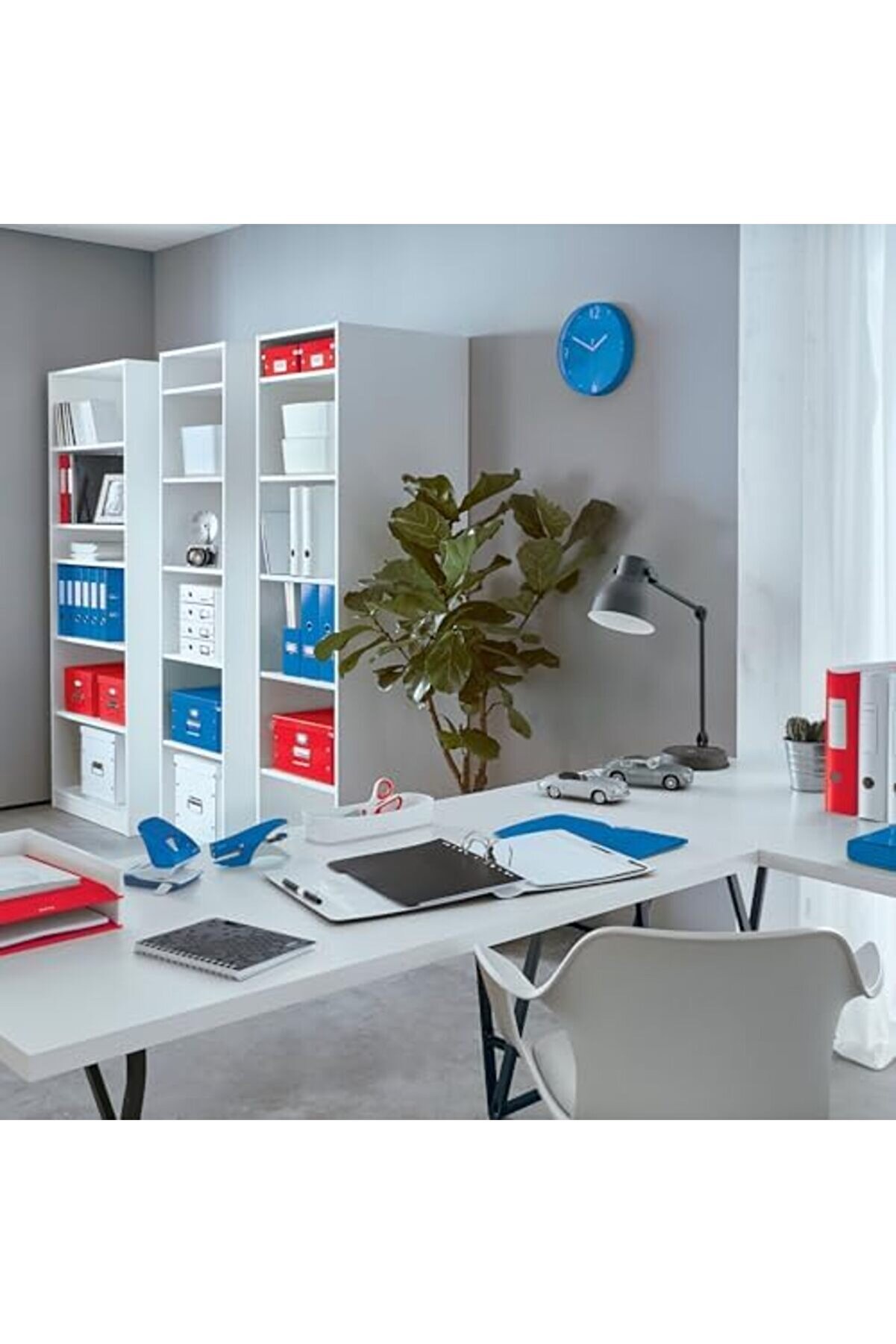 Modashi̇ne 50601036 Delgeç Wow Mi̇ni̇ 10 Sayfa Kapasi̇teli̇, Metali̇k Mavi̇ Modascope 1014773