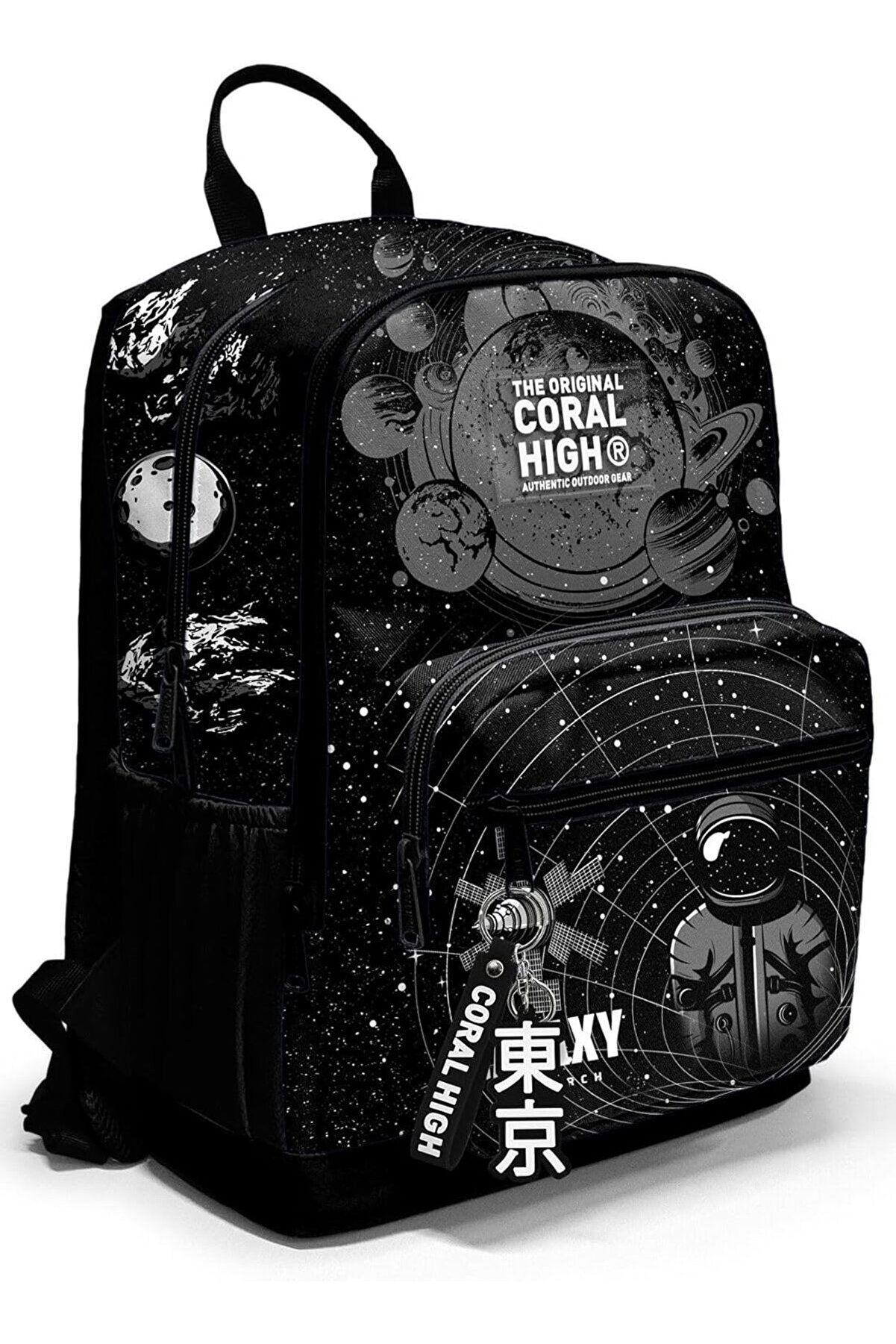 STOREMAX modashine Dört Bölmeli Siyah Ortaokul Çantası - Erkek Çocuk modascope 1014773