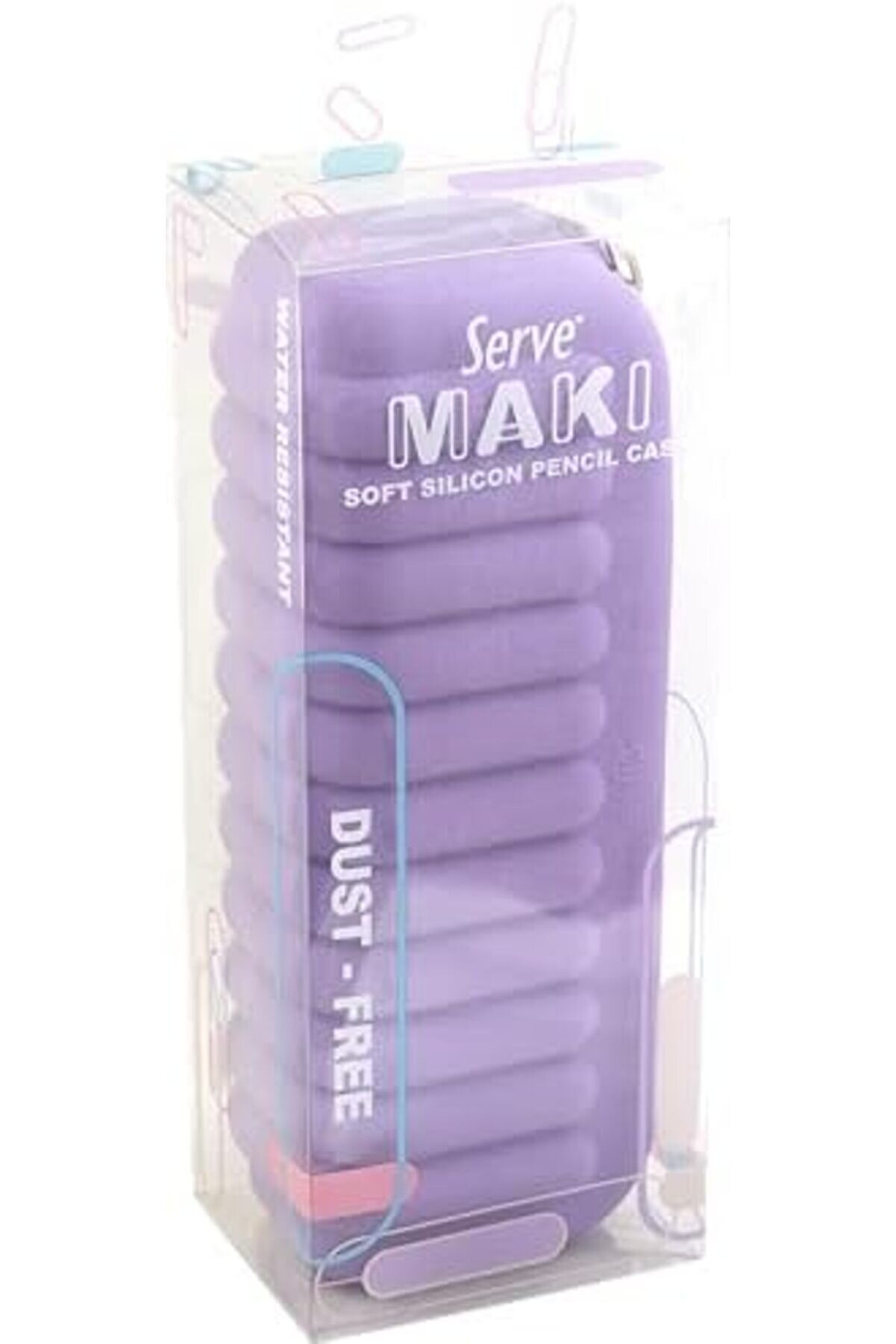 Modashi̇ne Makı Cantası Açık Mor Sılıkon Govde Modascope 1014773