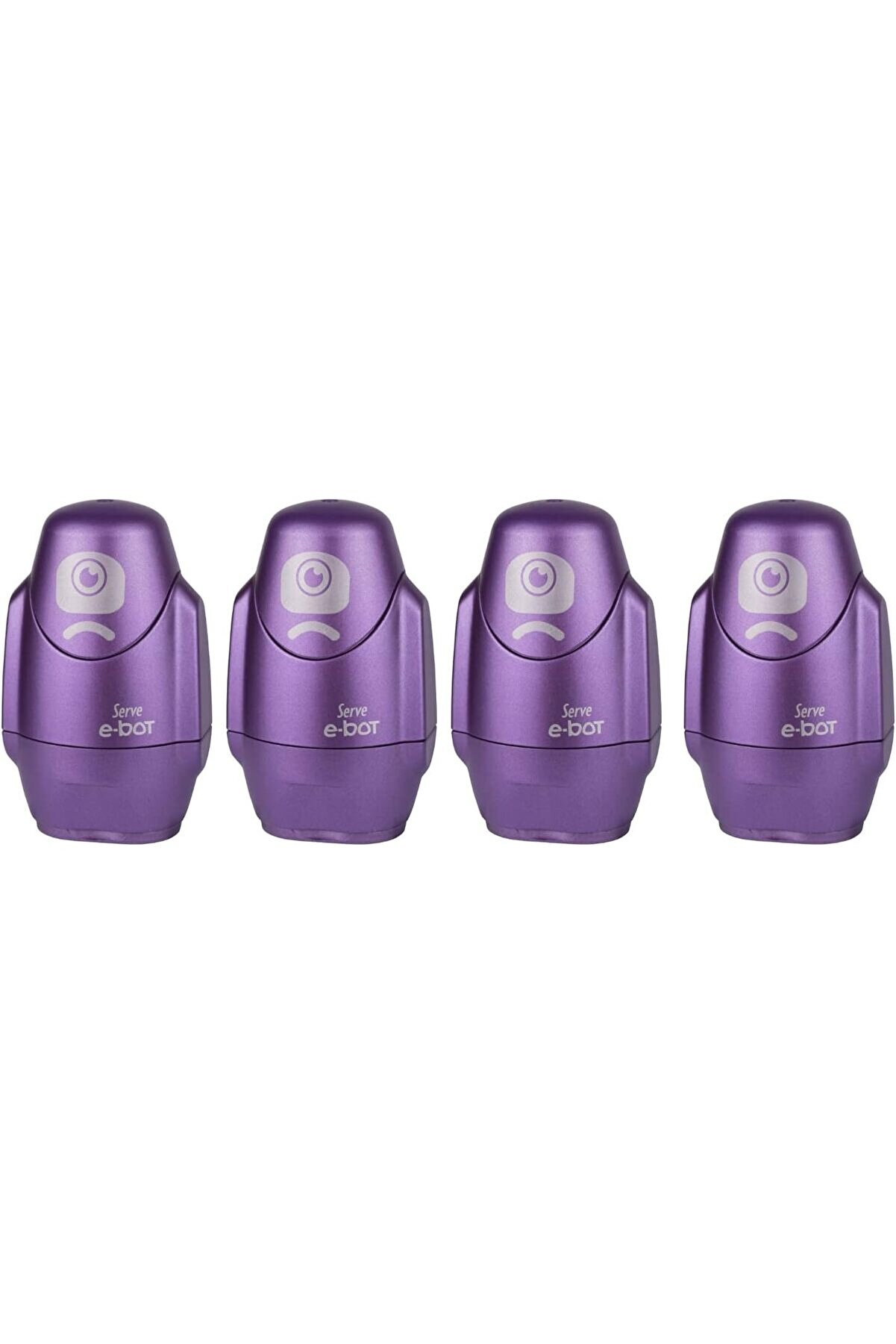STOREMAX modashine E-BOT SILGILI KALEMTIRAS METALIK MOR 4LU SET modascope 1014773