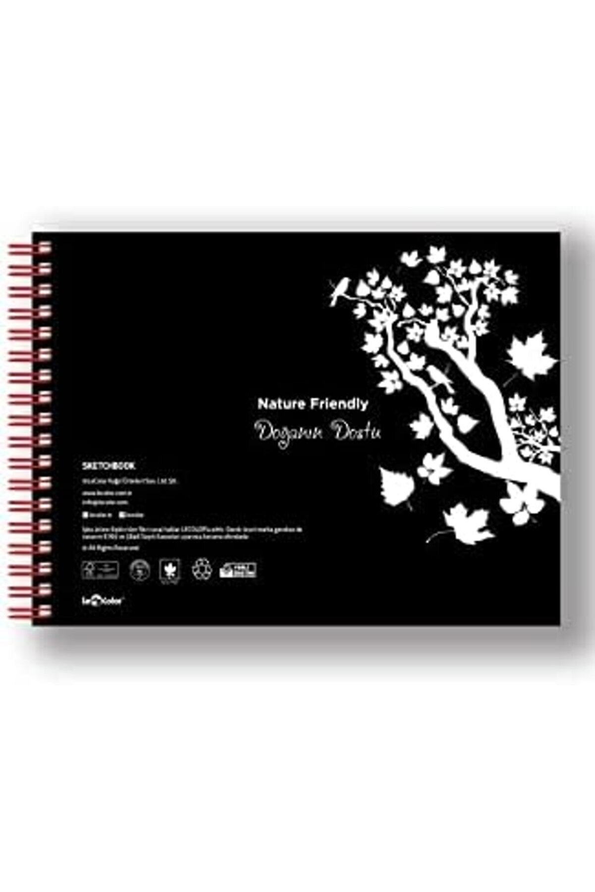 Modashi̇ne Çi̇zi̇m Eski̇z Defteri̇ Spi̇ralli̇ 120 Gr. Si̇yah Modascope 1014773