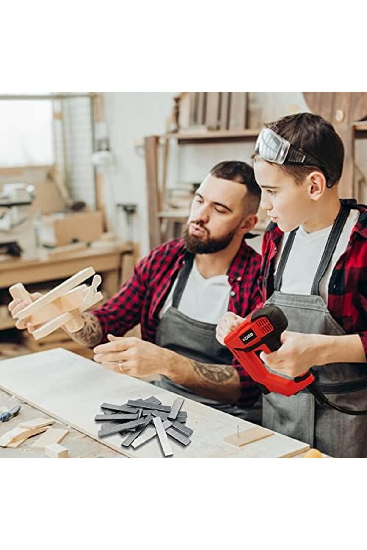 Modashi̇ne Kbz9022 22Mm 2500 Adet 90 Seri̇si̇ Ağır Hi̇zmet Ti̇pi̇ Zımba Teli̇, Gri̇ Modascope 1014773