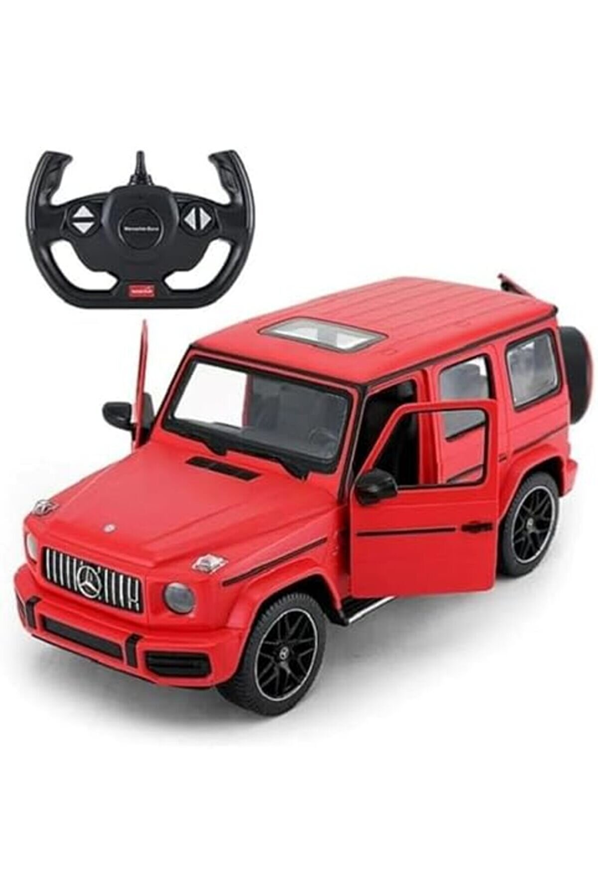 Pltnstoreshop Mercedes Benz G63 Amg Işıklı Uzaktan Kumandalı Araba - Kırmızı (Kırmızı) Pltnstoreshop