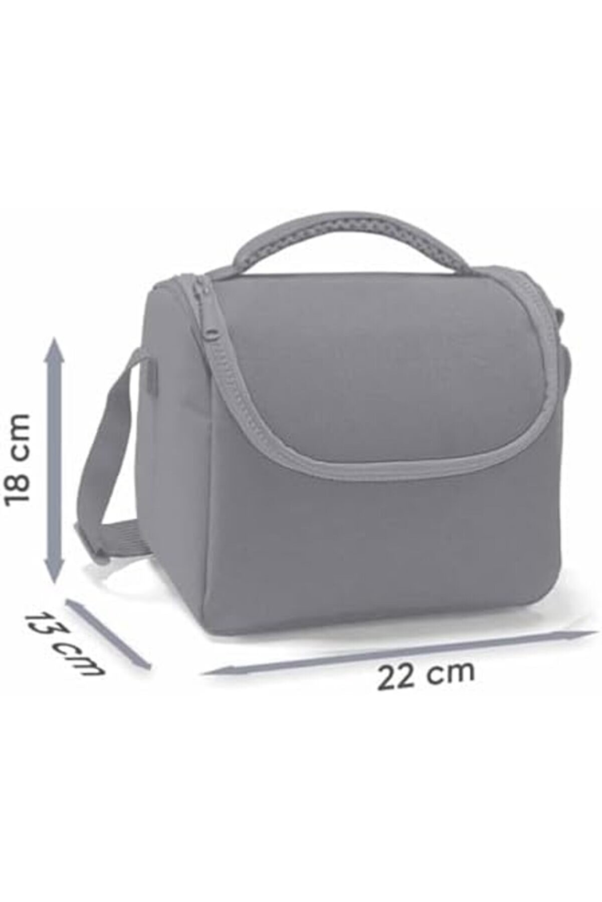 Modashi̇ne Petrol Yeşi̇l Erkek Çocuk Duvar Yazılı Okul Beslenme Çantası - Astar Modascope 1014773