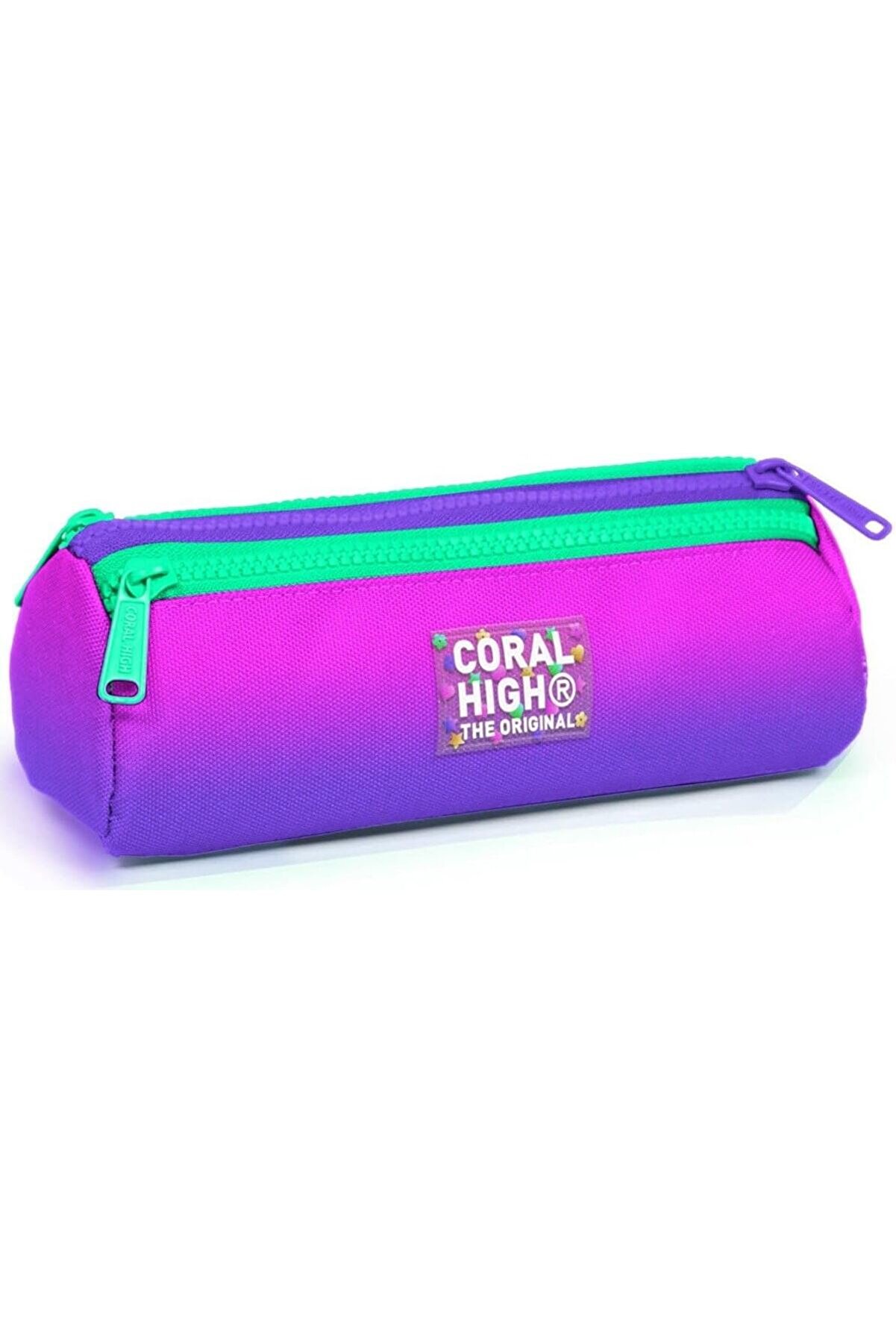 STOREMAX modashine Pembe Mor Renk Geçişli Üç Bölmeli Çantası - Kız Çocuk modascope 1014773