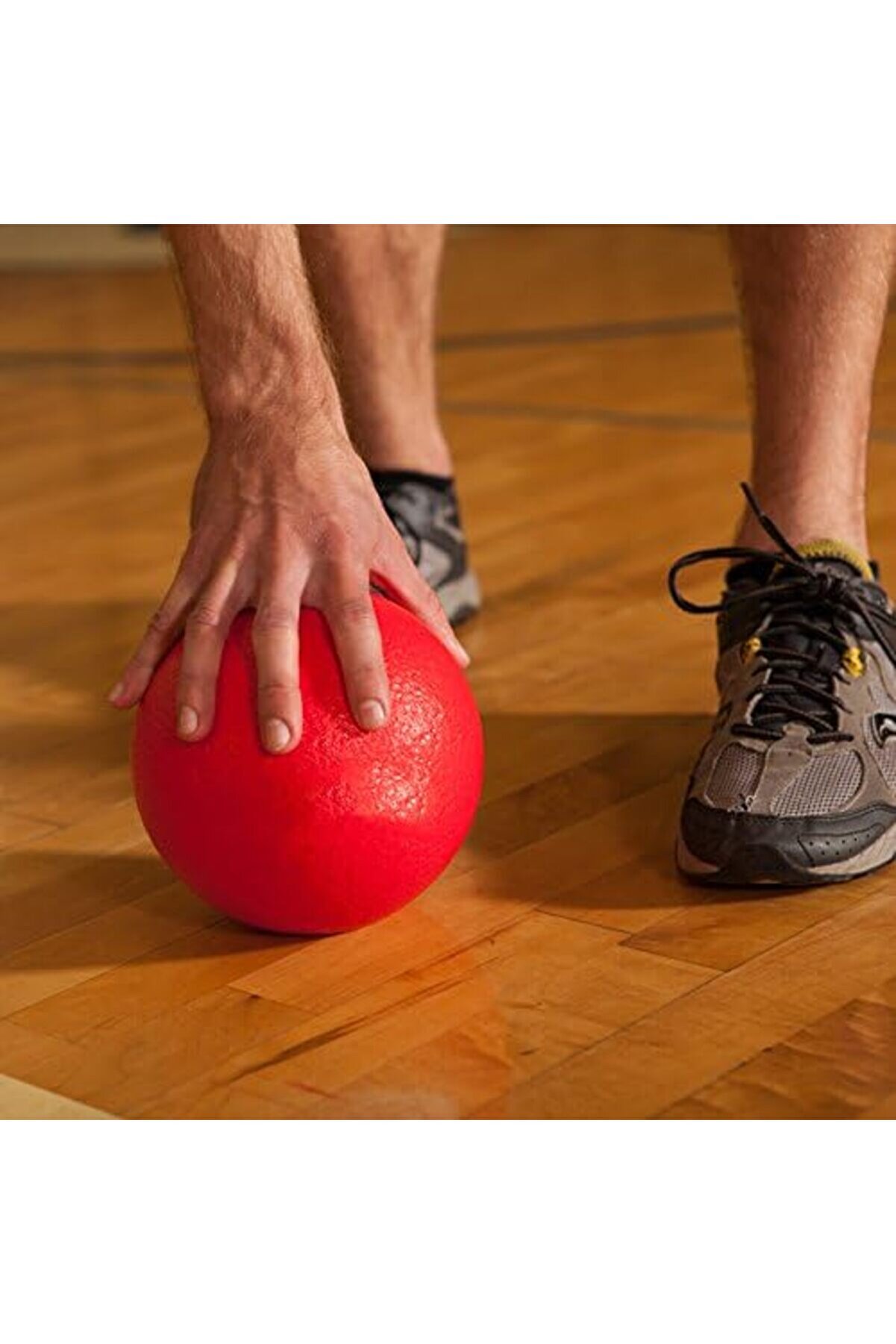 Svngsphereshop - Neon Red) - Champi̇on Sports 15Cm Rhi̇no Ski̇n & Foam Core Low Bounce Dodgeball Ball -