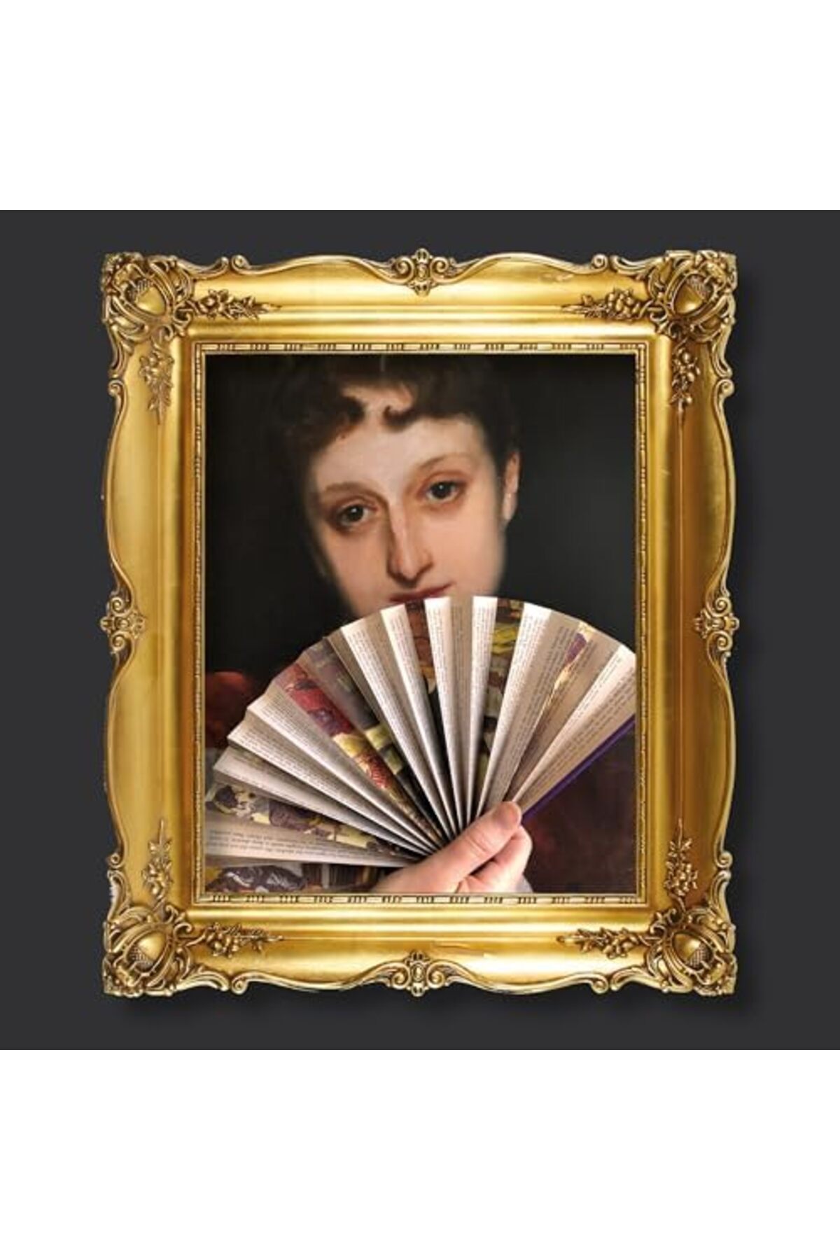 Modashi̇ne Ki̇tap Şekli̇nde Yelpaze Modascope 1014773