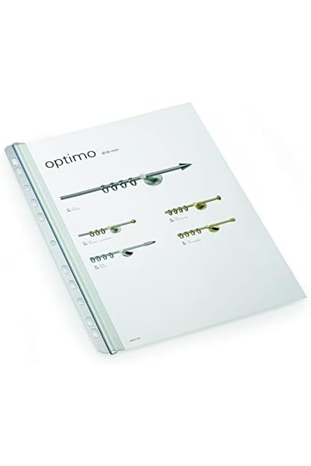 Modashi̇ne Delıklı Sırtlık Seffaf 30 Sayfa Kapasi̇teli̇ Modascope 1014773