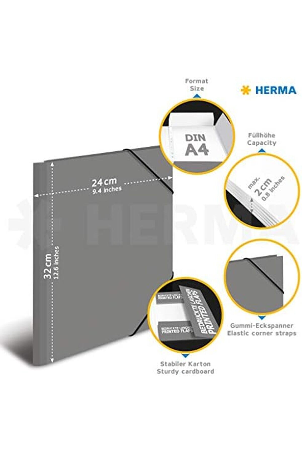 19687 Dosya Dosyası Dın A4 Hayvan Baskılı Zebra 3 Lü Set, Sağlam Karton, Baskılı İç