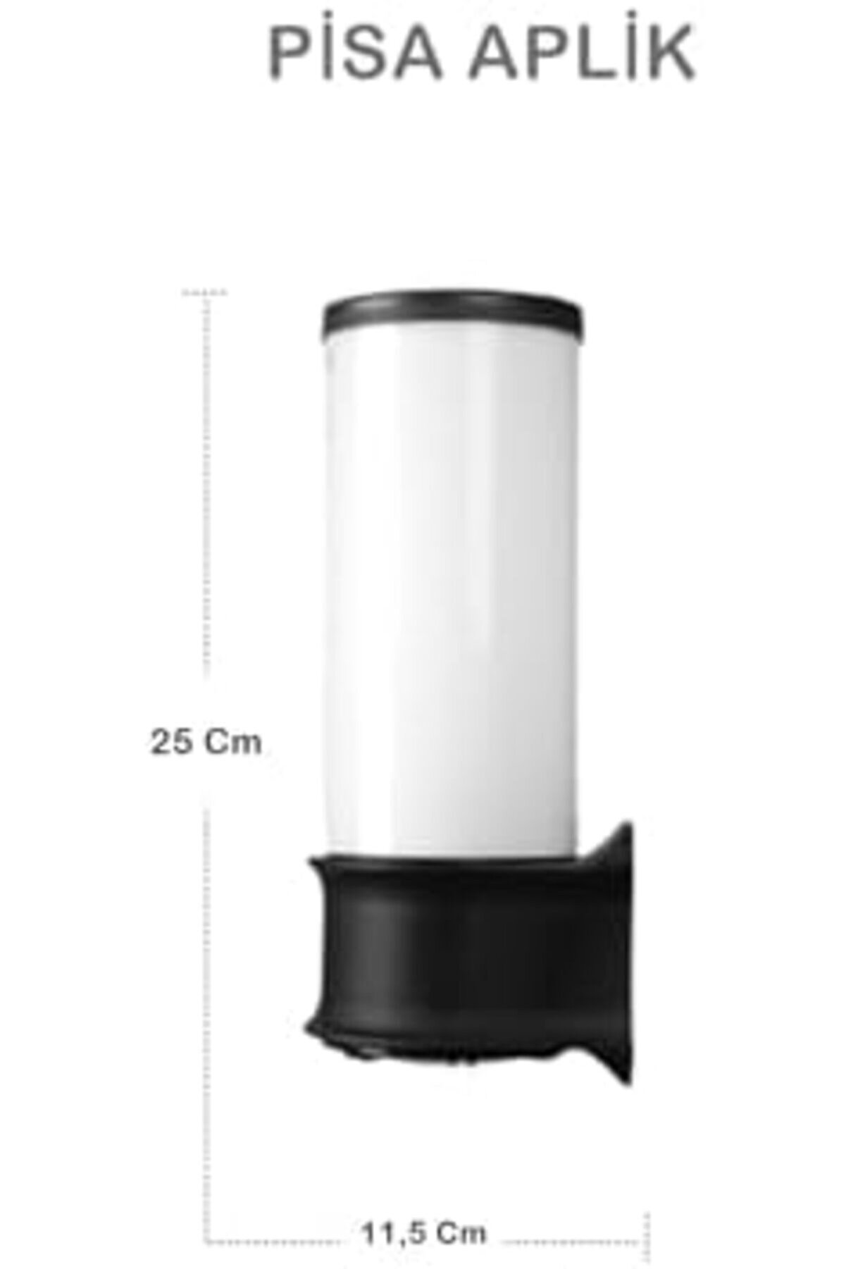 Tekli̇ Sensörlü Bahçe Lambası Zi̇ta Dekorati̇f Dış Mekan Bahçe Aydınlatma 25 Cm Ip54 E27 1014773