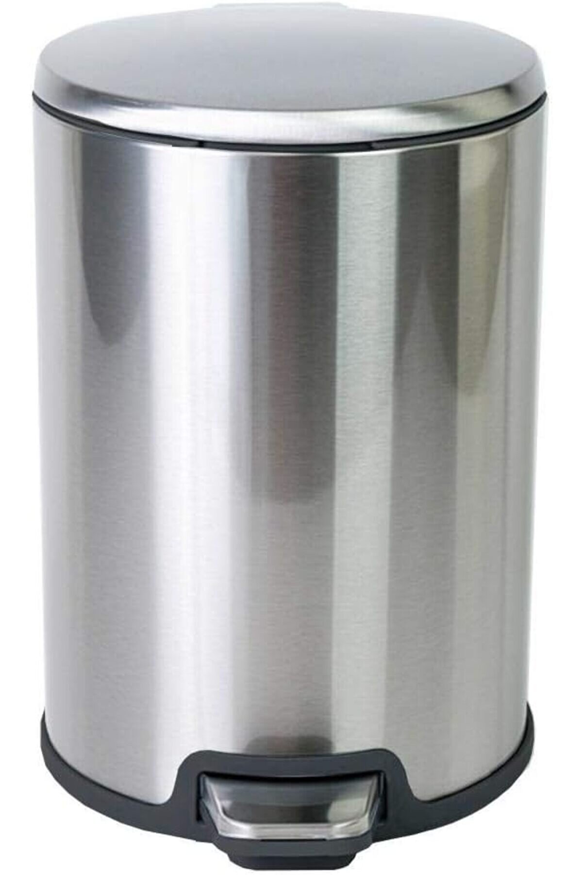 STOREMAX modashine Cigo Pedalli Çöp Kovasi 12Lt Beyaz Iç Kisim Siyah modascope 1014773