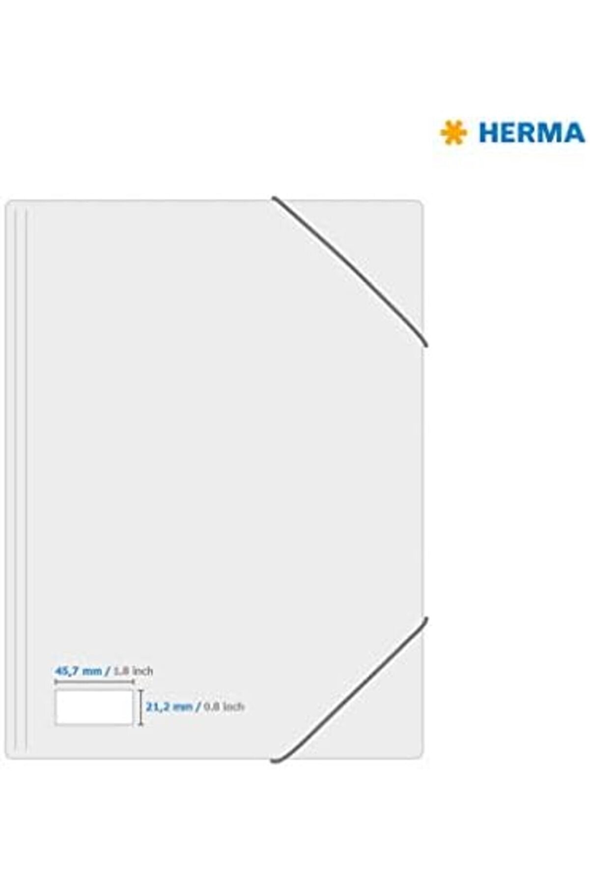 Modashi̇ne 4346 &Uuml;ni̇versal Eti̇ket Dın A4, K&uuml;&ccedil;&uuml;k 45,7 X 21,2 Mm, 25 Yaprak, Kağıt, Mat Kendi̇nden Yapışk