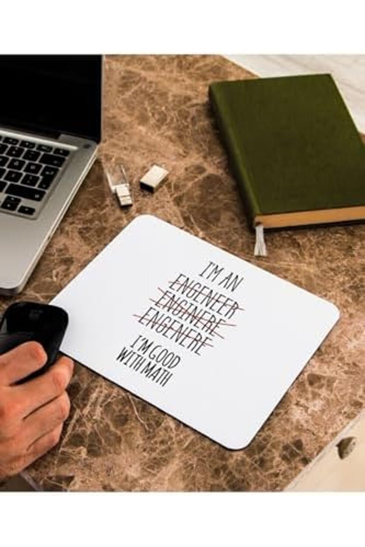 Modashi̇ne Mühendi̇s Sevgi̇li̇ye Hedi̇ye Engi̇neer Mousepad - Mouse Pad - Fare Altlığı Modascope 1014773