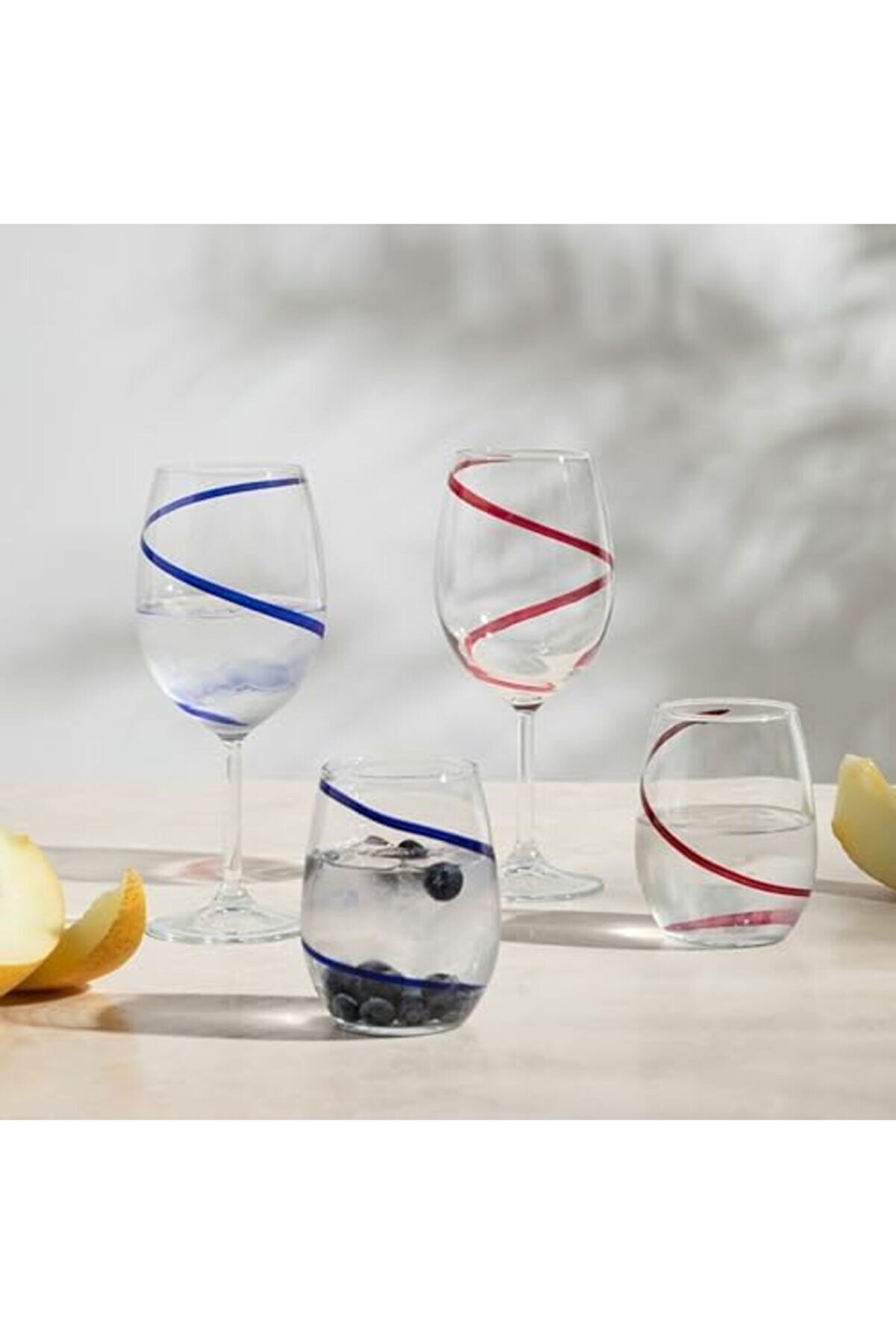 Modashi̇ne Concept Nantes Meşrubat Bardağı Kırmızı 350 Ml Modascope 1014773