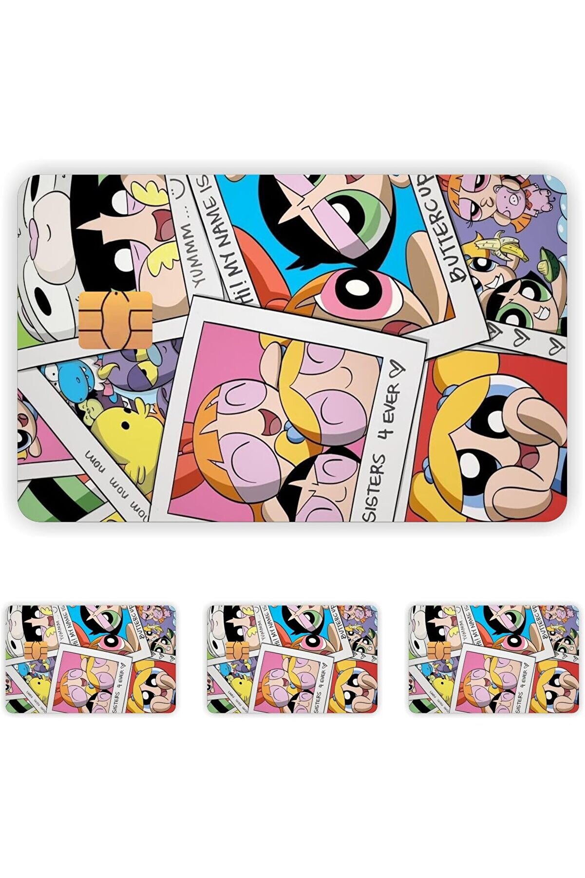 STOREMAX modashine Aksesuar 4 Adet Kart Kaplama Kart Etiketi 02 modascope 1014773