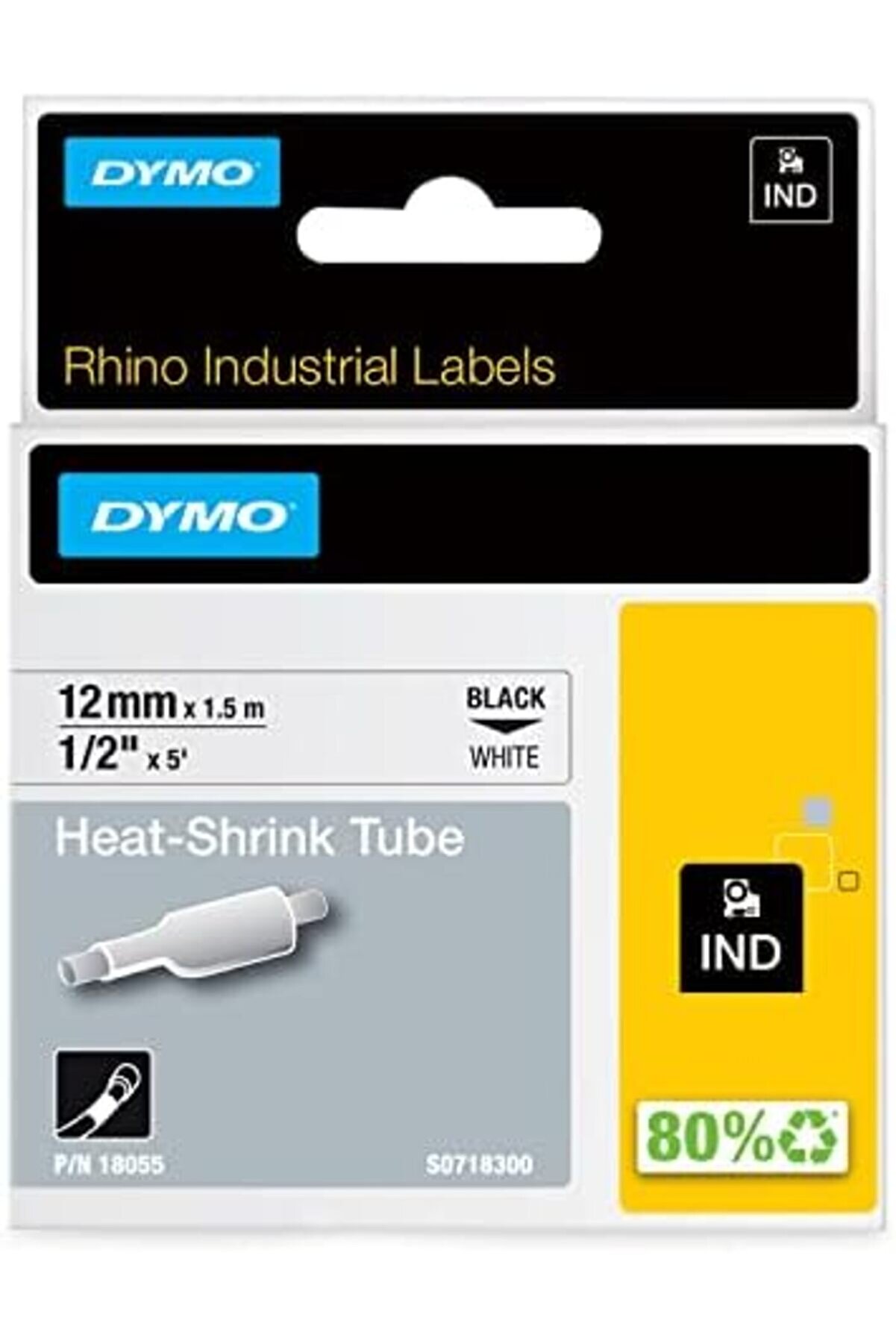 Modashi̇ne Isıyla Küçülen Şeri̇t 12Mmx1,5M Beyaz/Syh Modascope 1014773