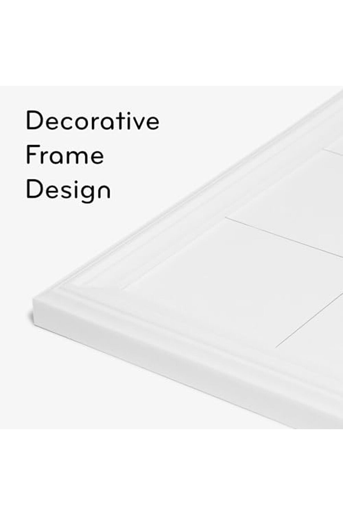 Modashi̇ne Brands Marka Manyeti̇k Tahta Folyosu, Duvar Tahtası, Tebeşi̇r Tahtası, 50,8 X 76,2 Cm, Beyaz