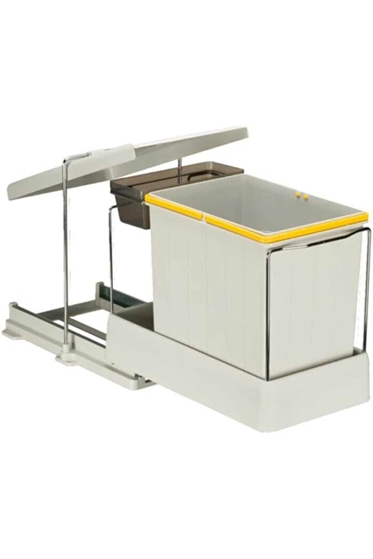 STOREMAX 21600 Raylı Dolap İçi Çöp Kovası 16+1 Lt (17 Lt) 1175713