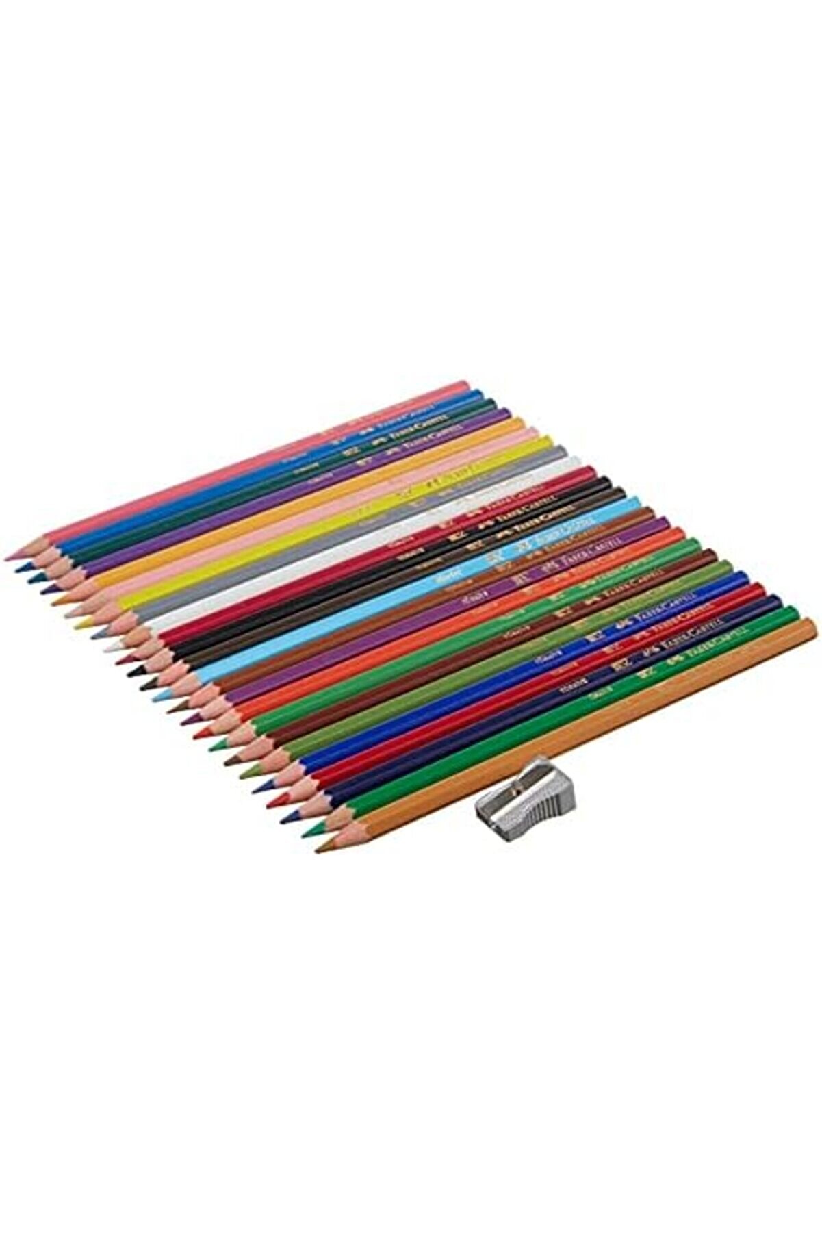 Modashi̇ne Kuru, Kırmızı Metal Tüp Kutu, 24 Renk, Tam Boy, Kalemtıraş Hedi̇yeli̇, Yumuşak Mi̇neli̇, Kırıl