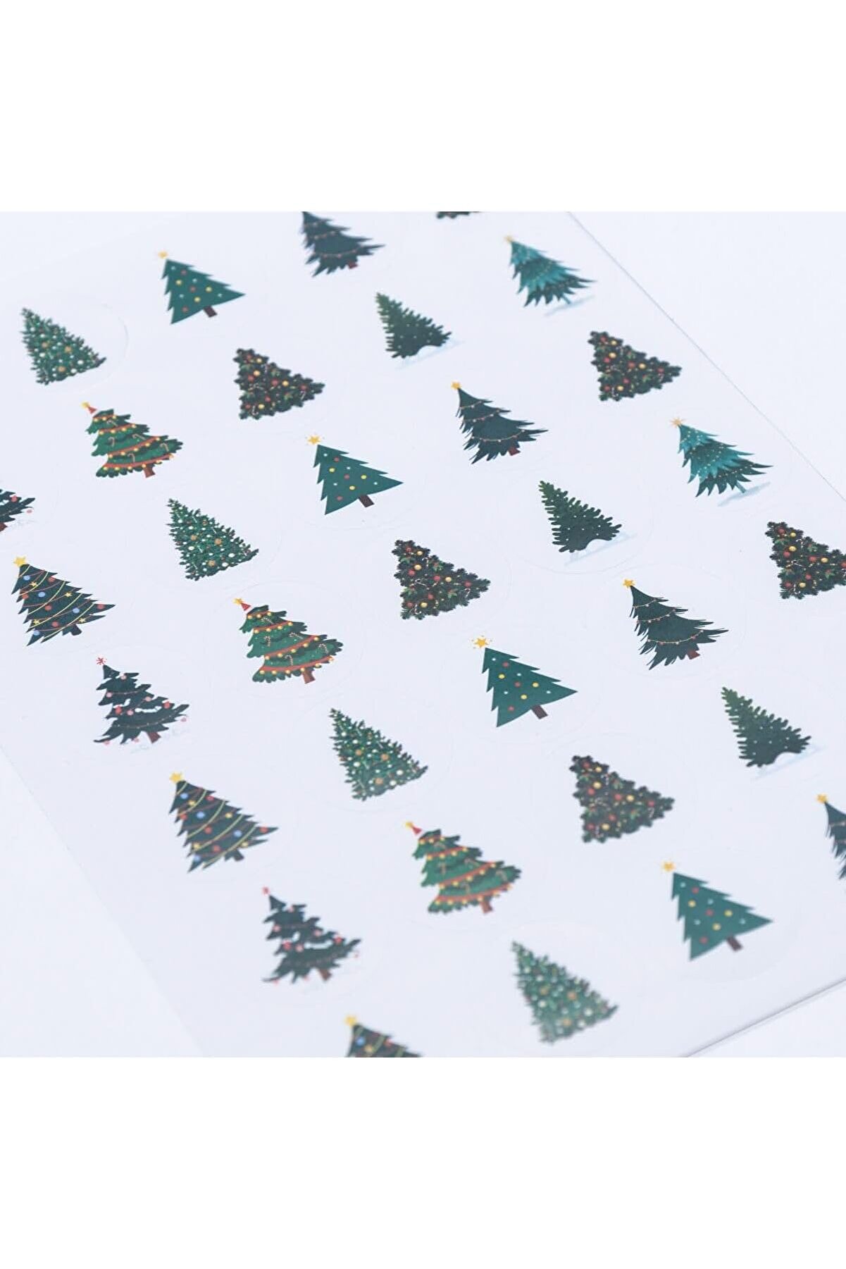 STOREMAX Sticker, Yılbaşı Çam Ağacı, 3 Cm, 350 Adet 1175713