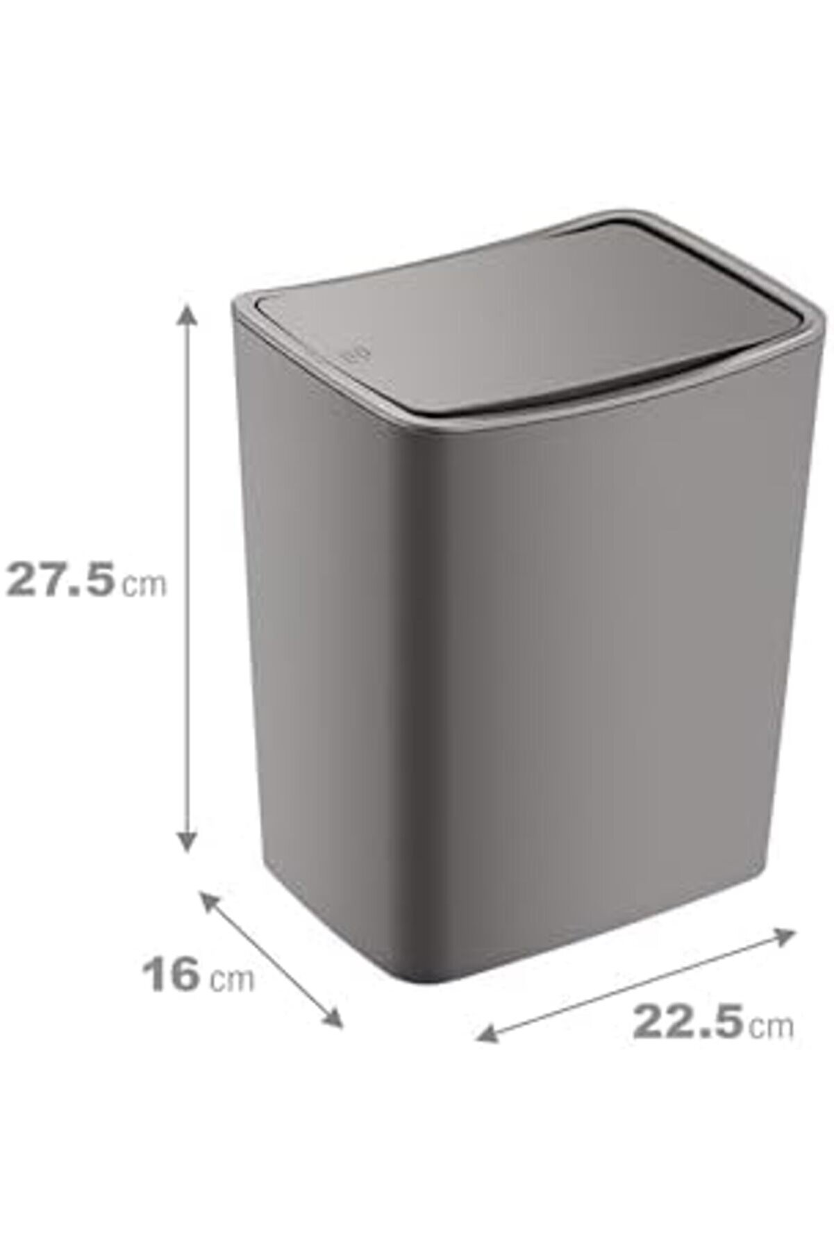 Modashi̇ne Çöp Kovası 8,5 Lt Bej Modascope 1014773