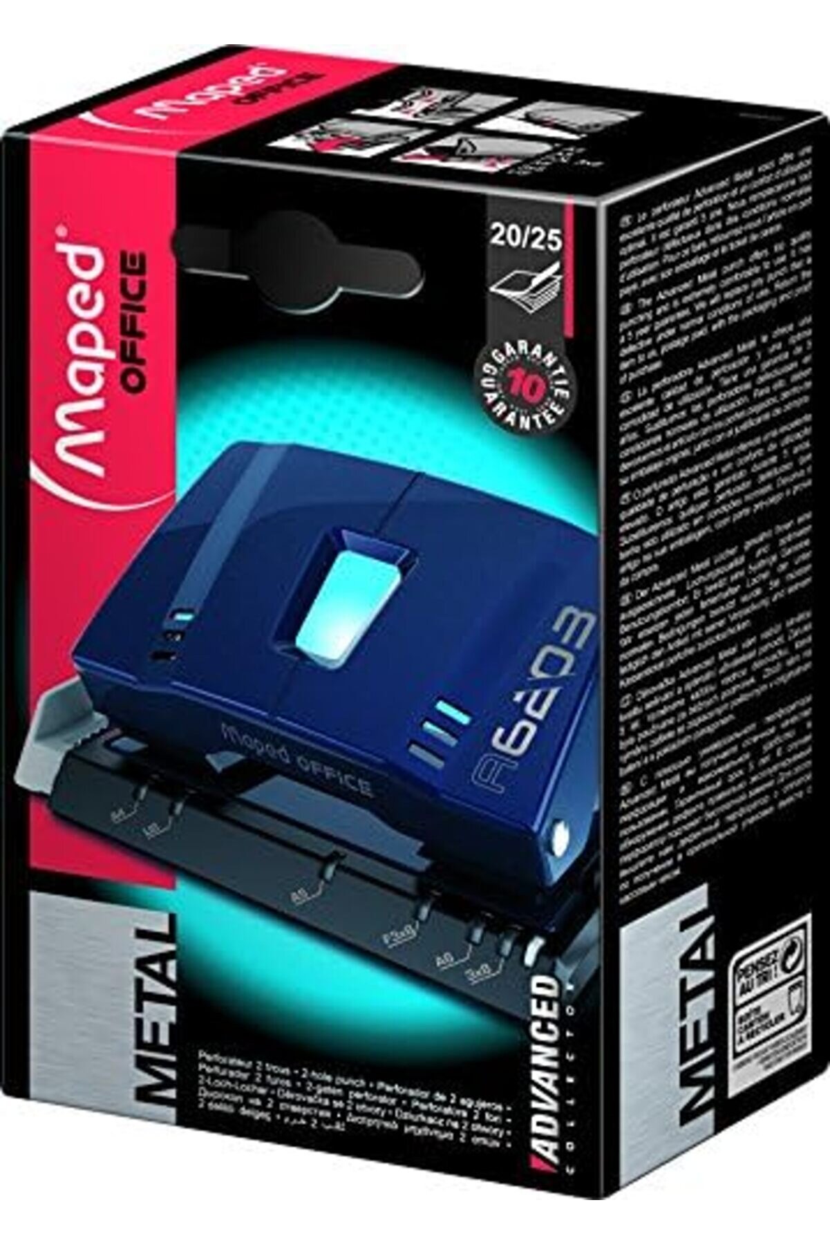 Modashi̇ne Ofi̇s Ve Kırtasi̇ye 620312 Delgeç, Mavi̇, 20|25 Modascope 1014773