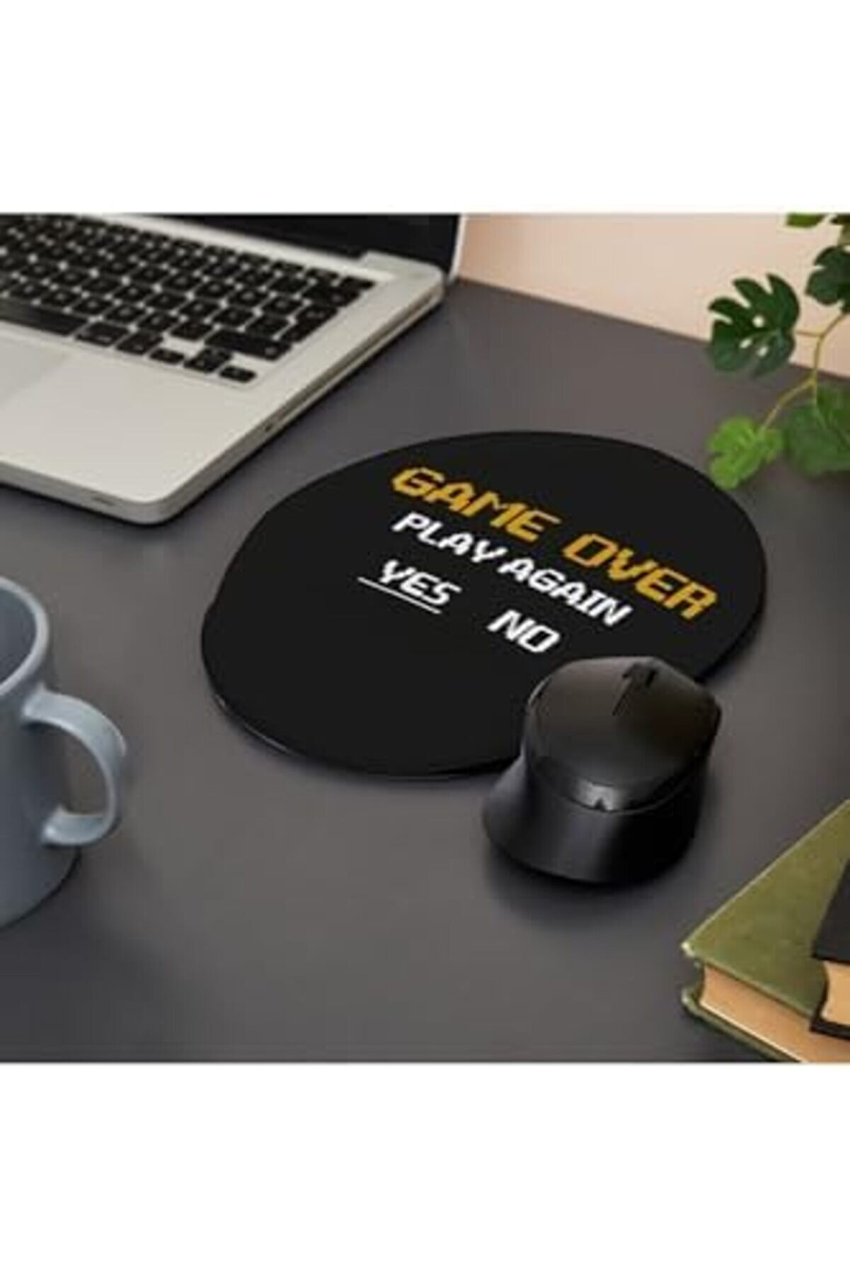 Modashi̇ne Gamer Sevgi̇li̇ye Hedi̇ye Game Over Tasarımlı Mouse Altlığı Mouse Pad Mousepad Modascope 1014