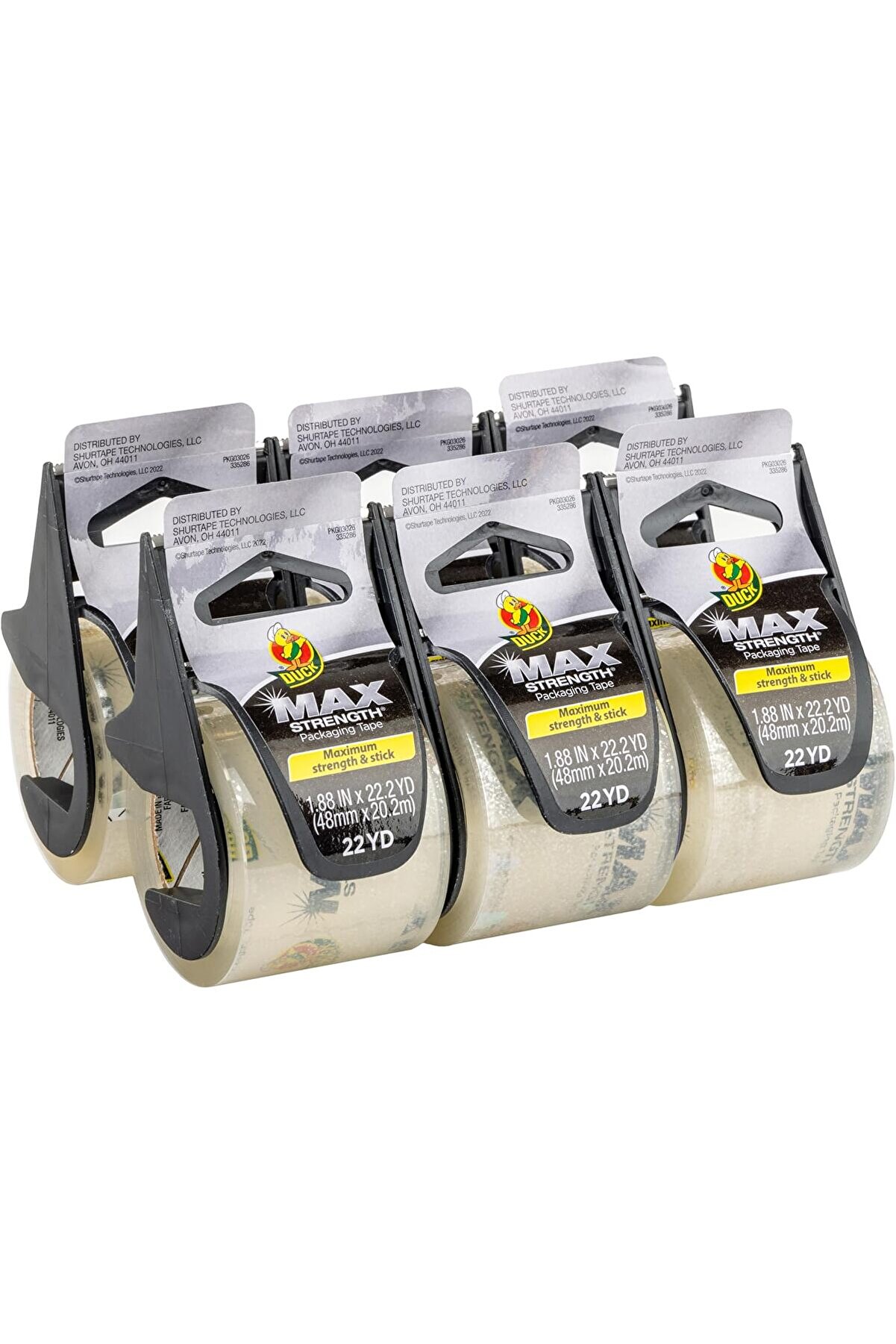 STOREMAX elizzashop Max Strength paket bandı, dağıtıcılı, şeffaf, 6 adet, 4,8 cm x 22 m, 284983 elizzashop 11