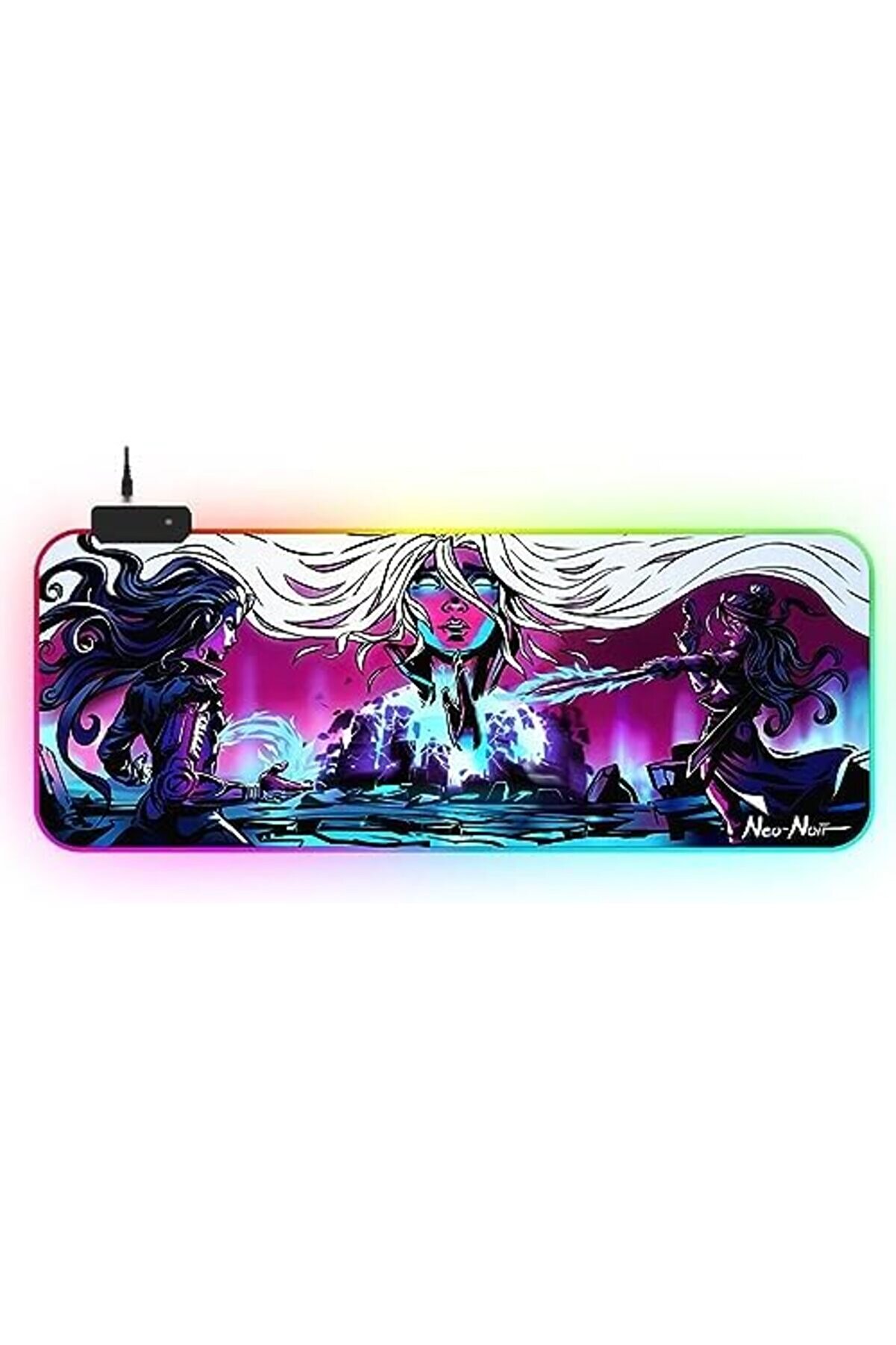 Pltnstoreshop Rgb Mousepad 90X40 Rgb Mouse Pad Xxl B&uuml;y&uuml;k Oyuncu Ofi̇s Mouse Altlığı Işıklı Mousepad (
