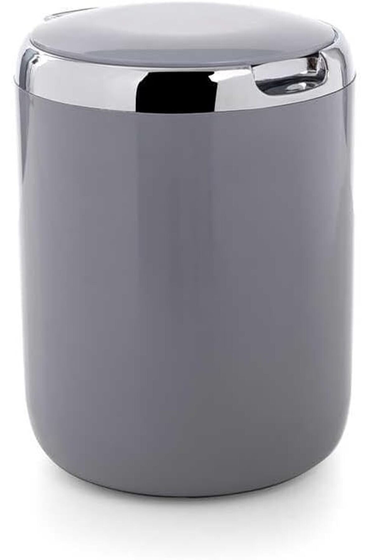 STOREMAX modashine Pasifik Plastik Kapaklı Çöp Kovası 3 lt, Gri modascope 1014773