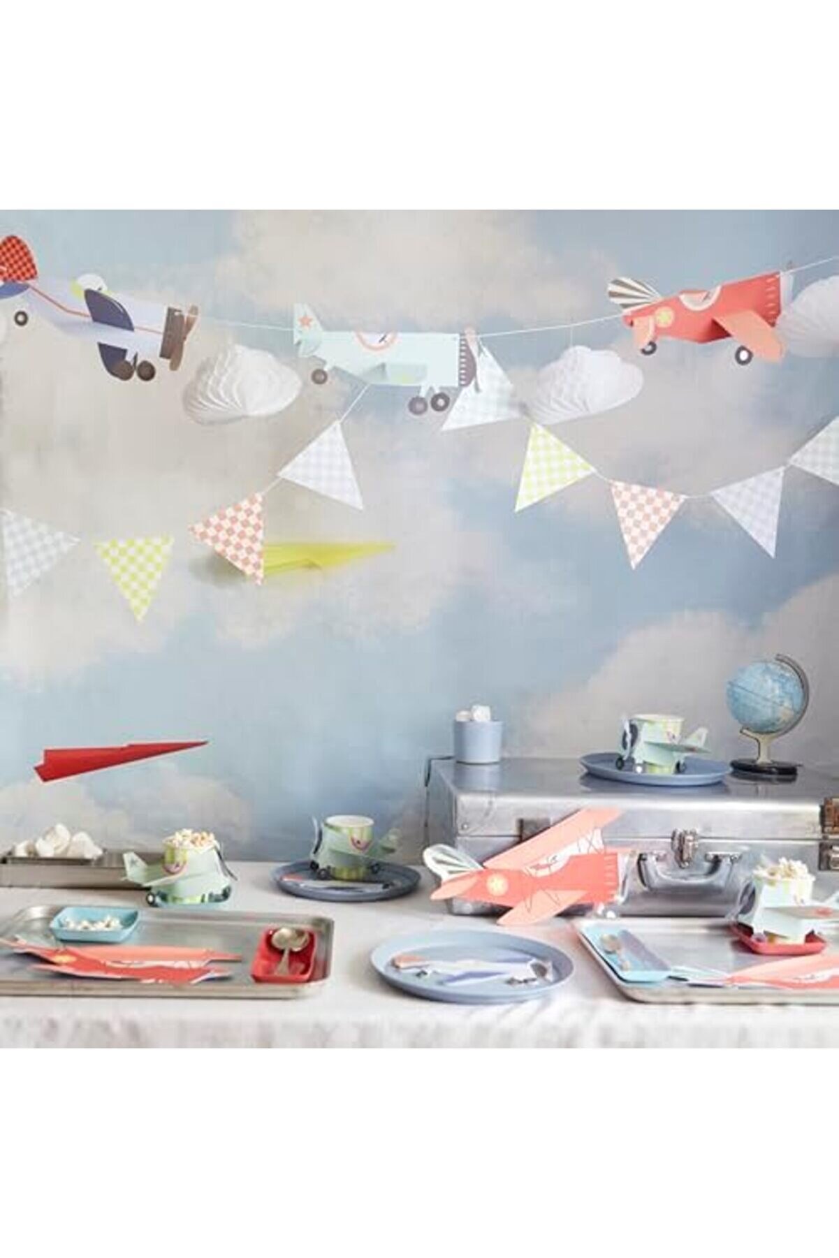 Modashi̇ne - Plates - Uçak Tabaklar (X8) Modascope 1014773