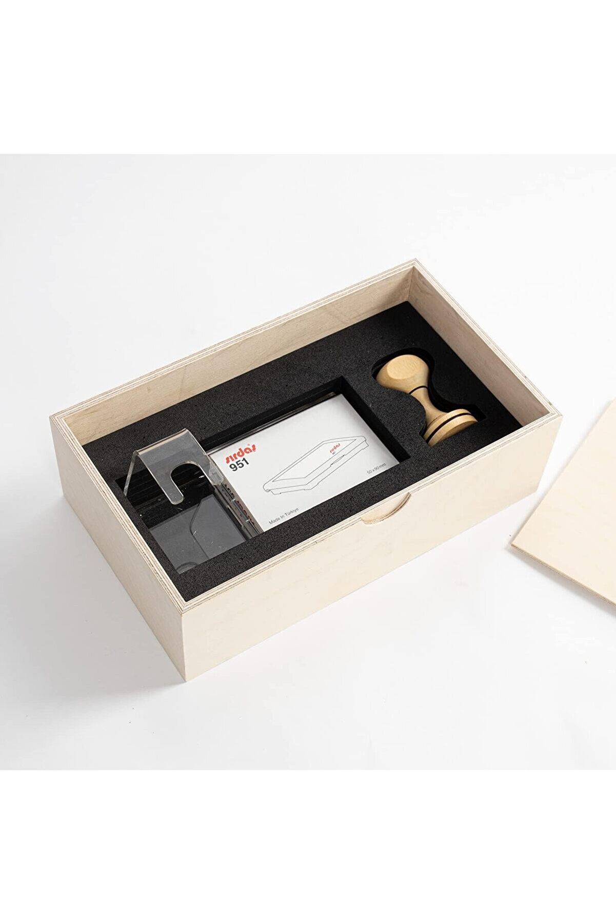 STOREMAX modashine Inspire Ahşap Kaşe Seti - Ilham Mesajlı Kitap Mührü Kaşesi modascope 1014773