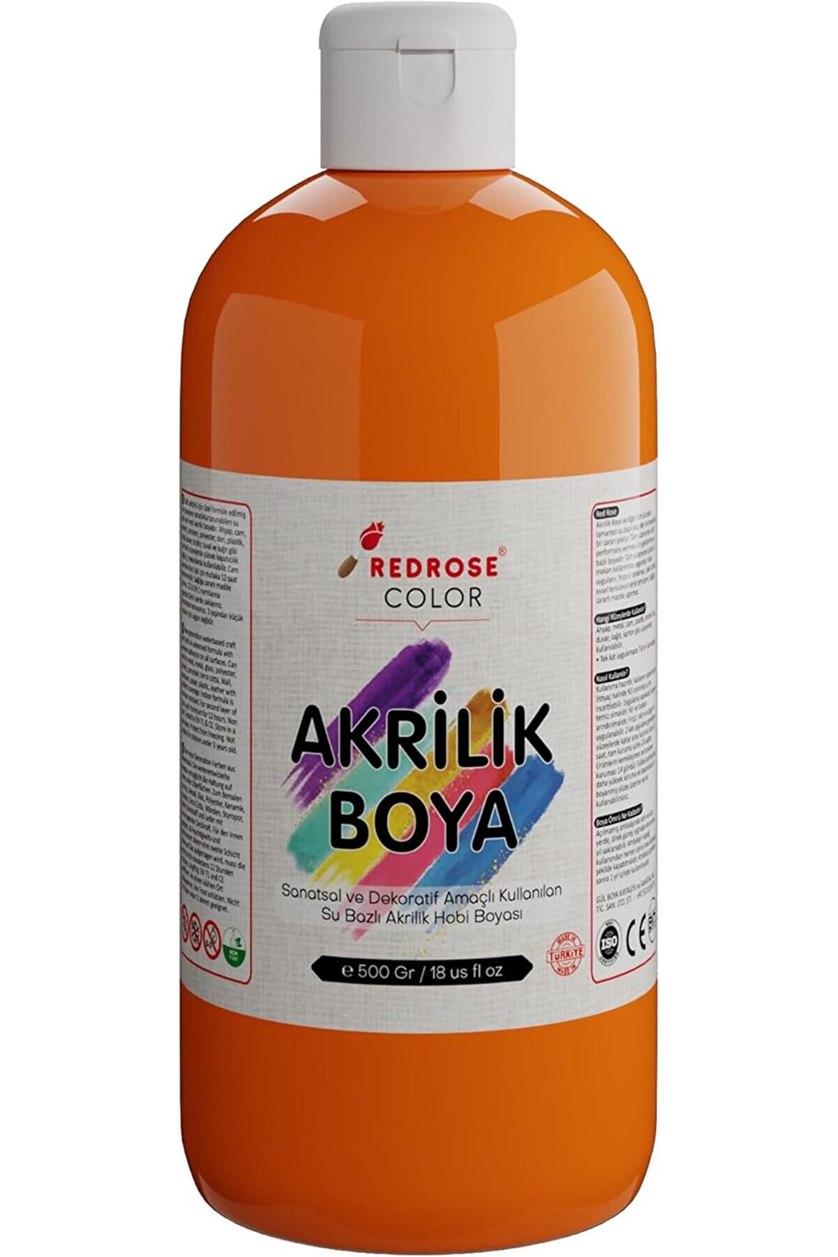 STOREMAX modashine Rose Turuncu Akrilik 500 gr modascope 1014773