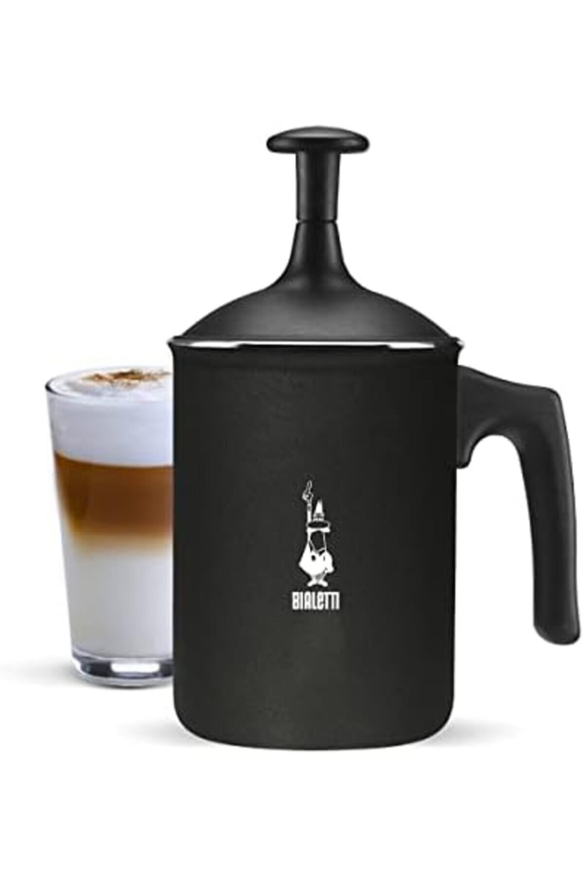 Modashi̇ne Tutto Crema S&uuml;t K&ouml;p&uuml;rt&uuml;c&uuml; 3 Fi̇ncan, &Ccedil;i̇ft S&uuml;zge&ccedil;li̇, Sağlam S&uuml;t K&ouml;p&uuml;ğ&uuml; İ&ccedil;i̇n, 0,5 L, Si̇yah Mo