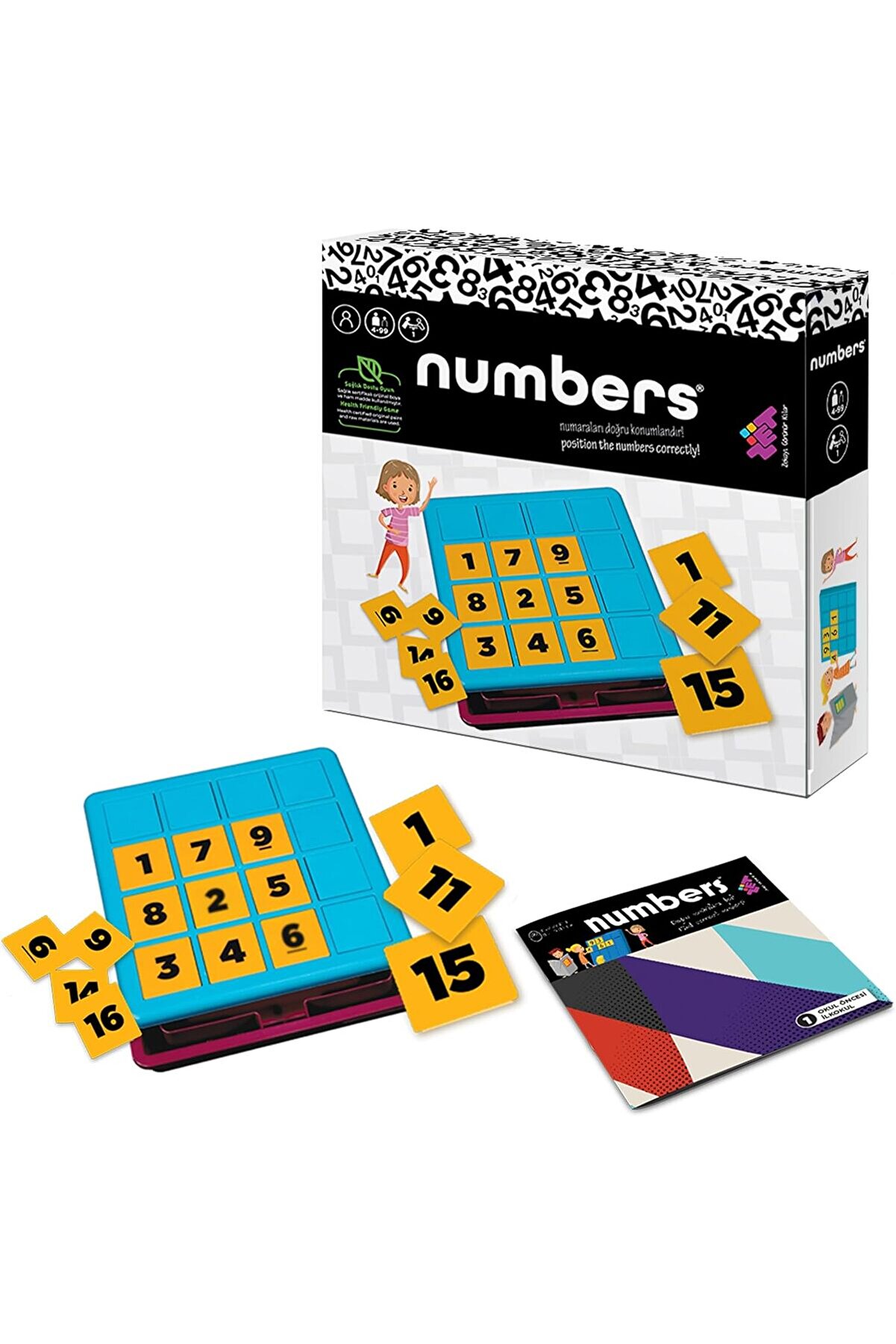 STOREMAX modashine Zeka Numbers (Kapak değişebilir) modascope 1014773