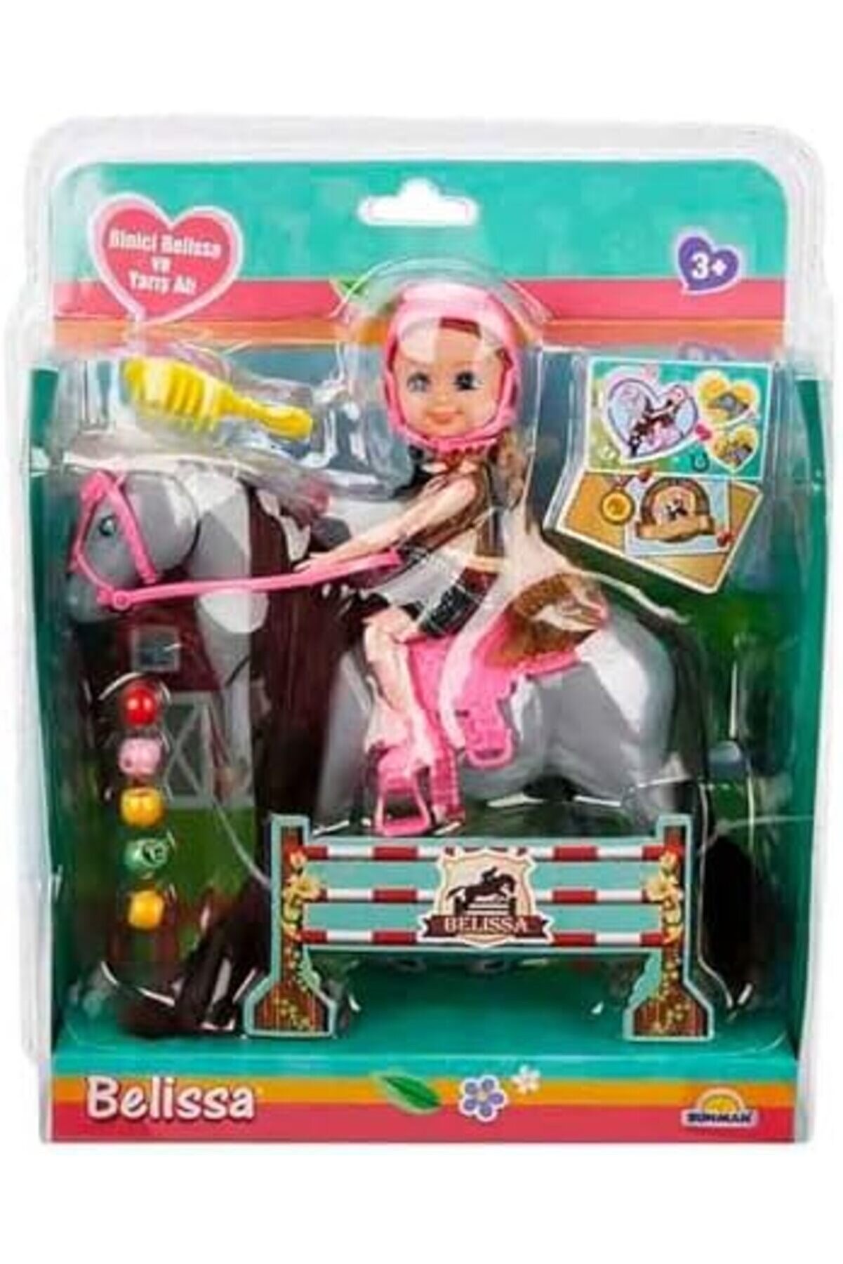 Modashi̇ne Bi̇ni̇ci̇ Beli̇ssa Ve Yarış Atı 53810 - Yeleli̇ At Modascope 1014773