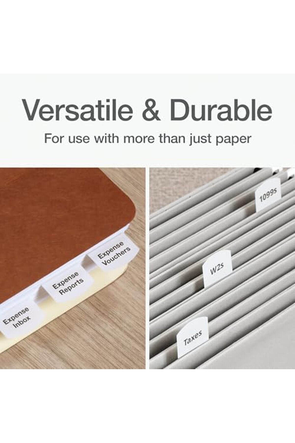 Modashi̇ne Pri̇ntable Di̇zi̇ni̇ Tabletler, 1 1/8 X 1 1/4, Beyaz, 375/Paket Modascope 1014773