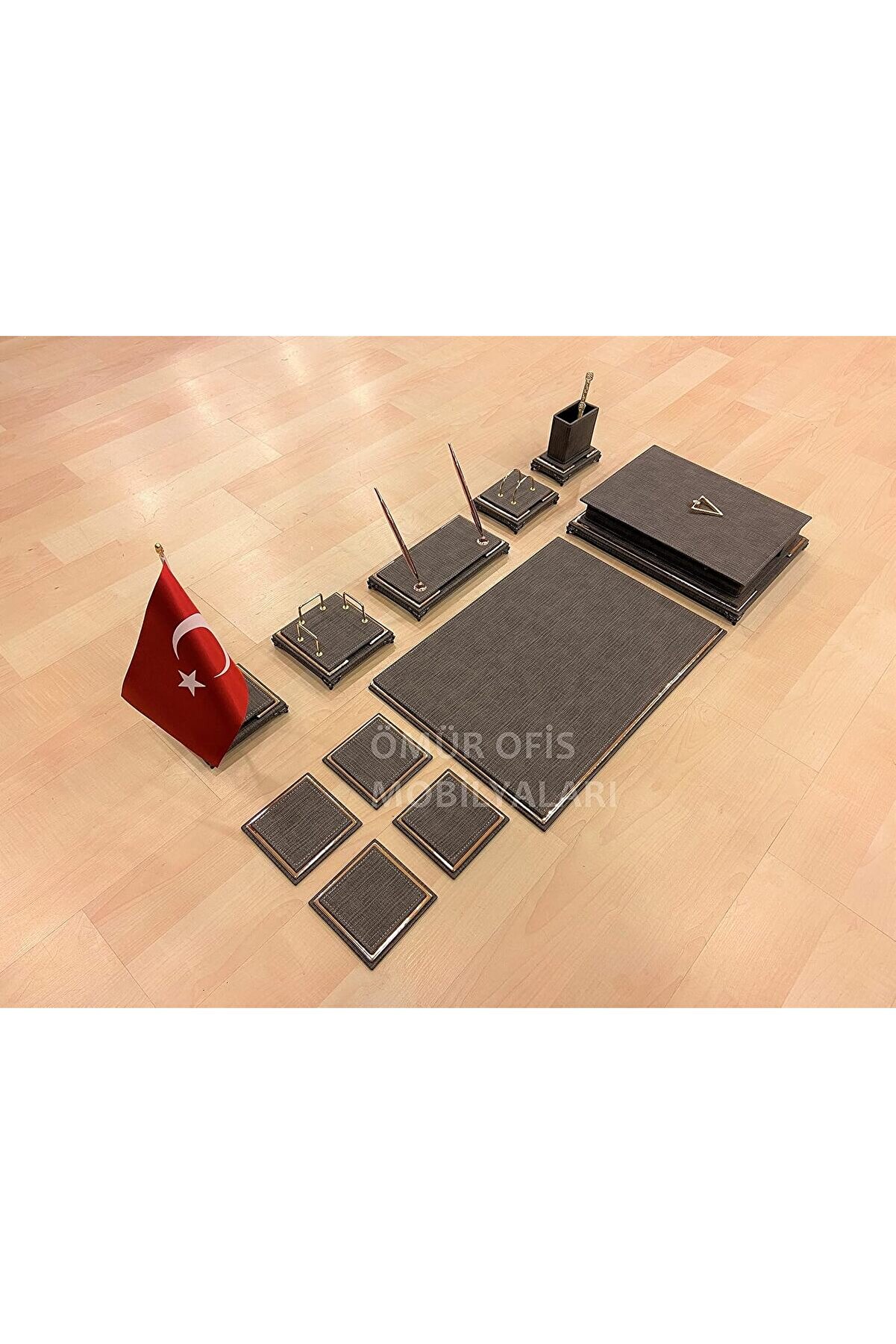 STOREMAX OFİS CALİFORNİA SÜMEN TAKIMI/ANTRASİT / 10 PARÇA 1175713