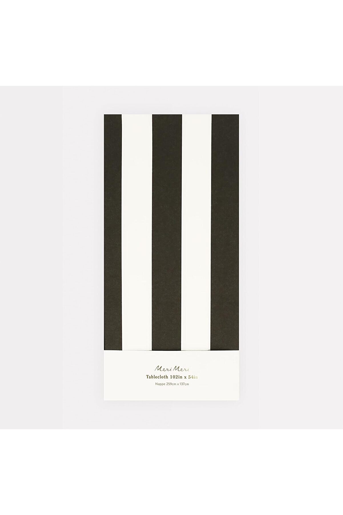 STOREMAX modashine - Tablecloth - Siyah Çizgili Masa Örtüsü modascope 1014773
