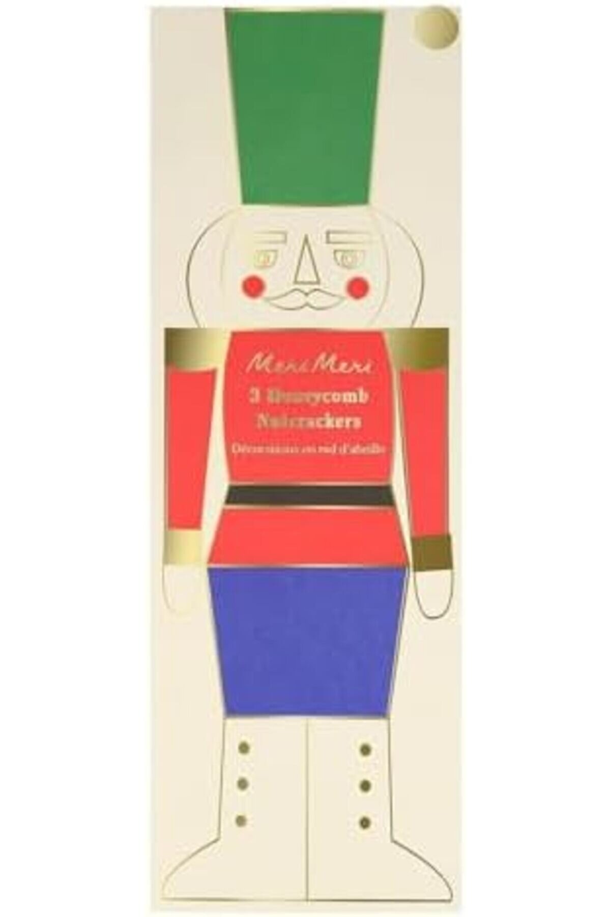 Modashi̇ne - Nutcracker Decorati̇ons - Nutcracker Dekorlar (3 L&uuml;) Modascope 1014773