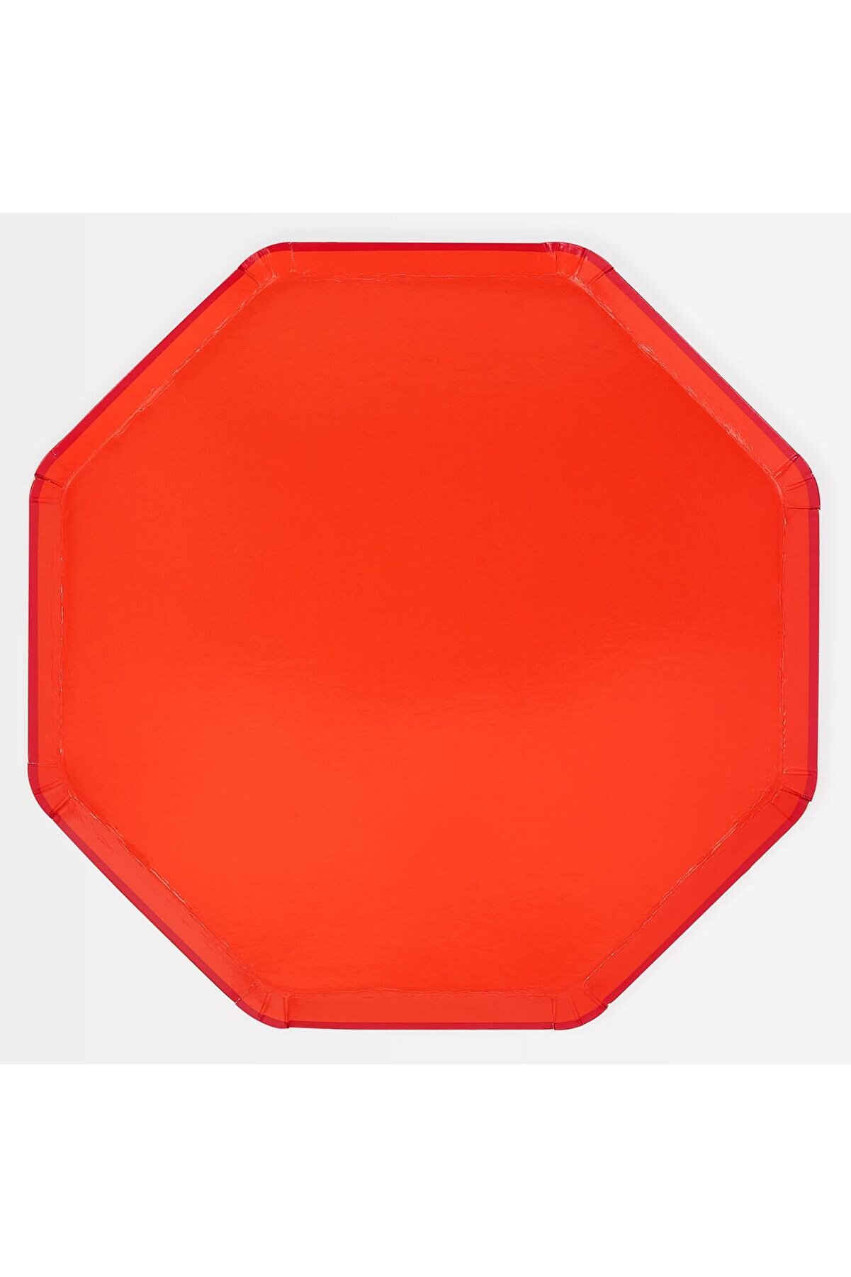STOREMAX modashine - Tomato Red Dinner Plates - Domates Kırmızısı Tabaklar (L) (x8) modascope 1014773