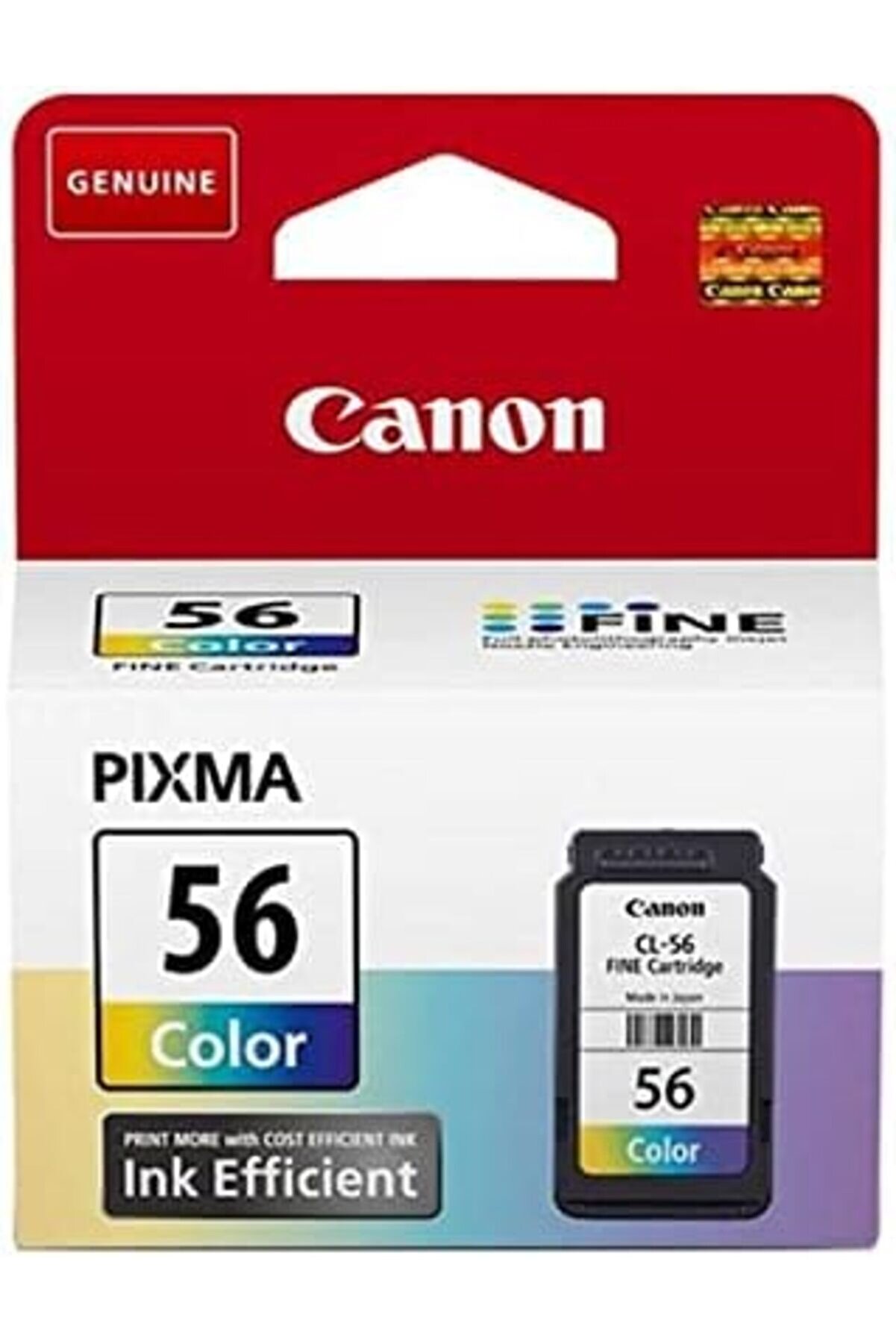 Modashi̇ne Cl-56 Ori̇ji̇nal Renkli̇ Mürekkep Kartuşu, 400 Sayfa Si̇yah, 300 Sayfa Renkli̇ Baskı (9064B001)