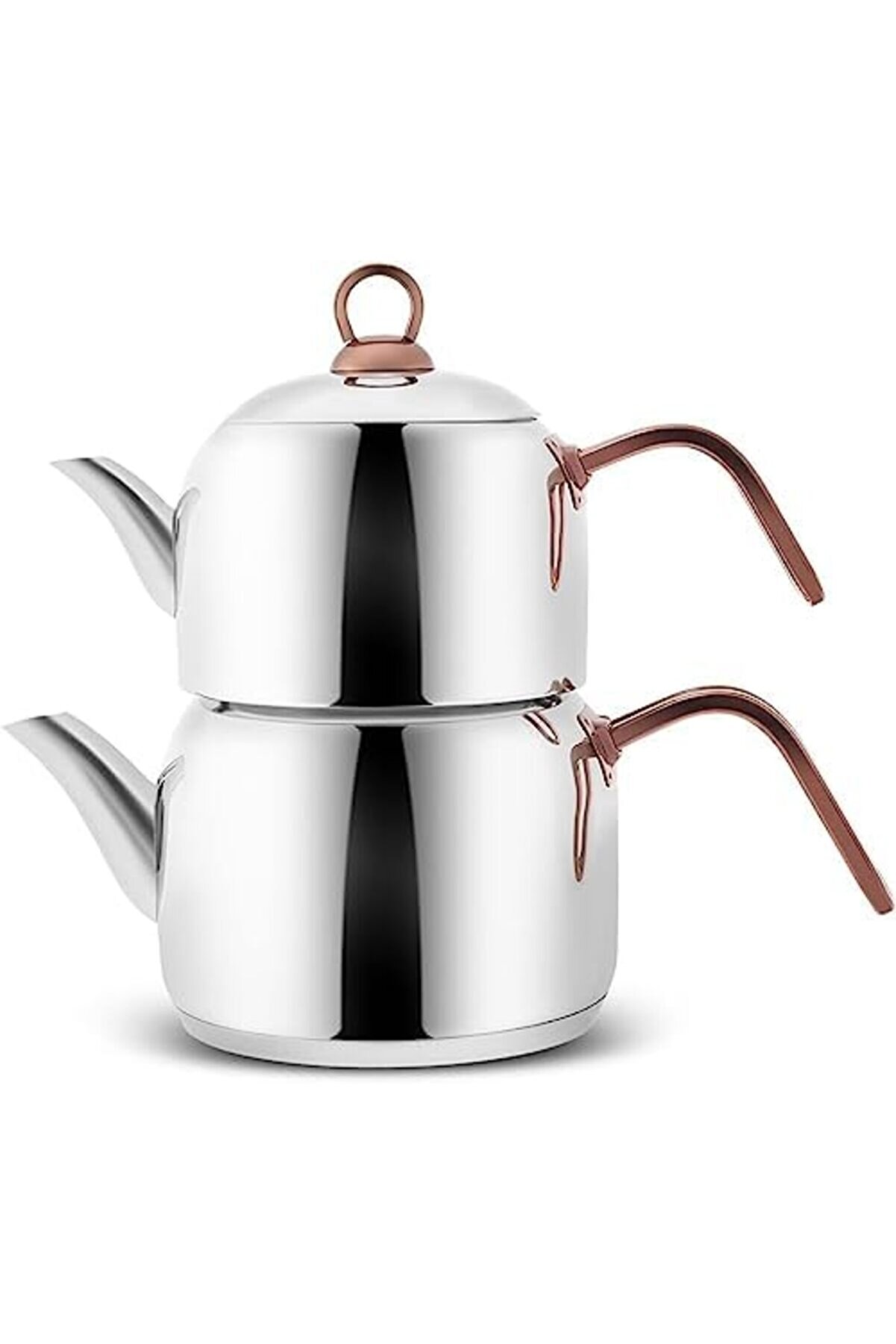 Modashi̇ne Ortaboy Çaydanlık Takımı Rosegold Modascope 1014773