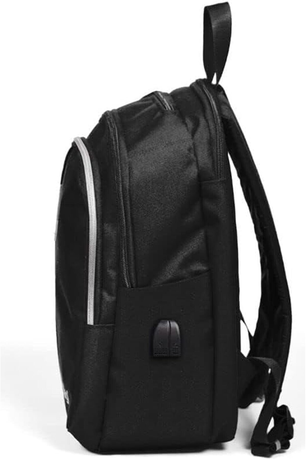 Hi̇gh Sport Beş G&ouml;zl&uuml; Si̇yah Okul Ve G&uuml;nl&uuml;k Sırt &Ccedil;antası - Laptop+Tablet B&ouml;lmeli̇ 1175713