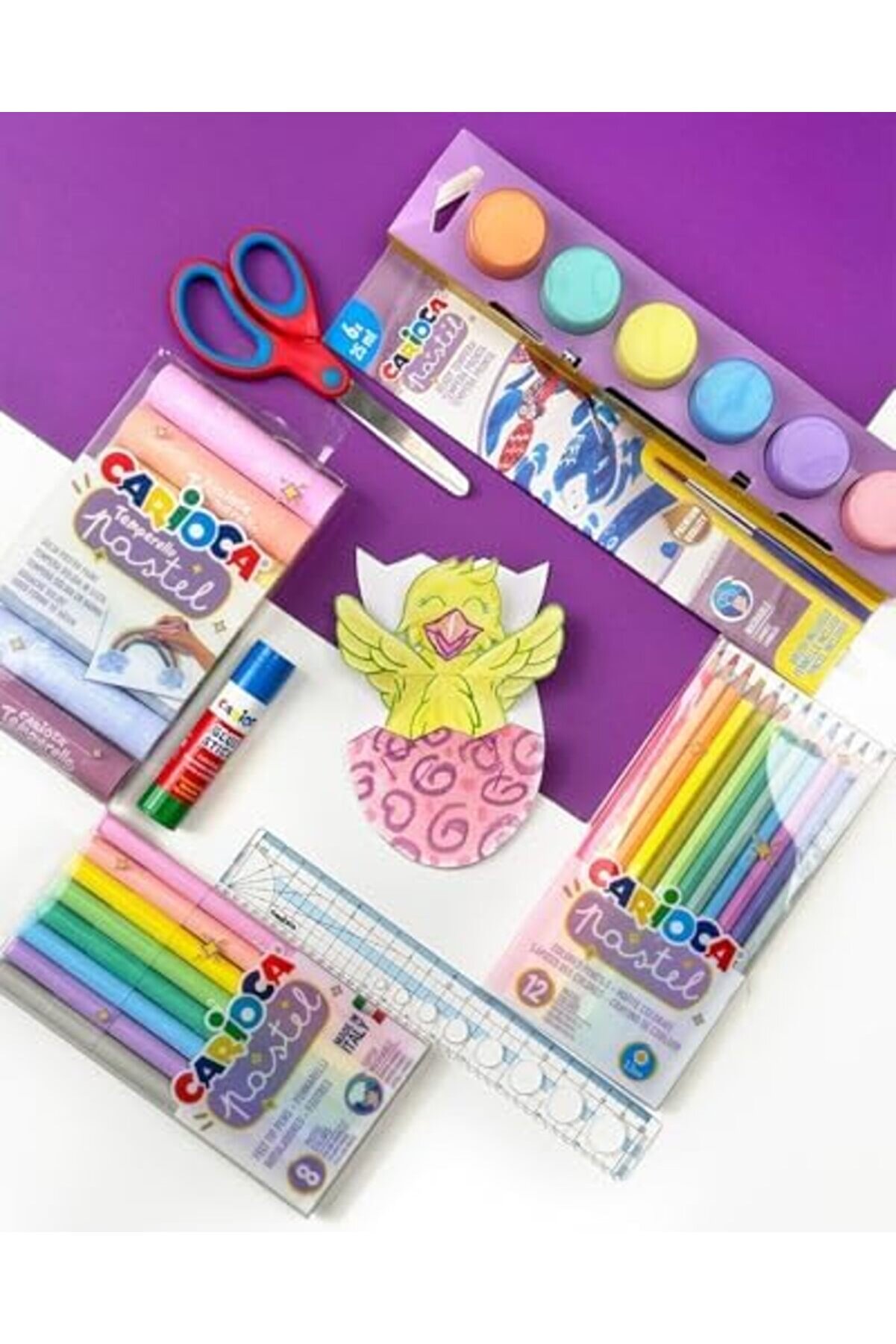 Modashi̇ne Pastel Renk Kuru 24 Lü Modascope 1014773