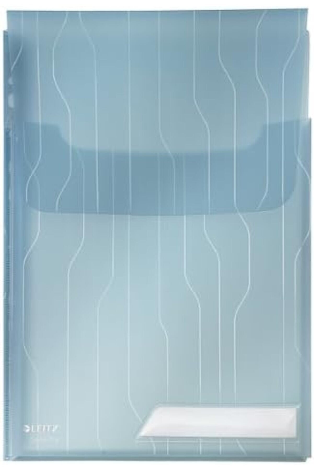 Combi̇fi̇le Geni̇şleyebi̇len 3 L&uuml; A4 Dosya, Mavi̇ Şeffaf, 150 Sayfa Kapasi̇teli̇, 4727