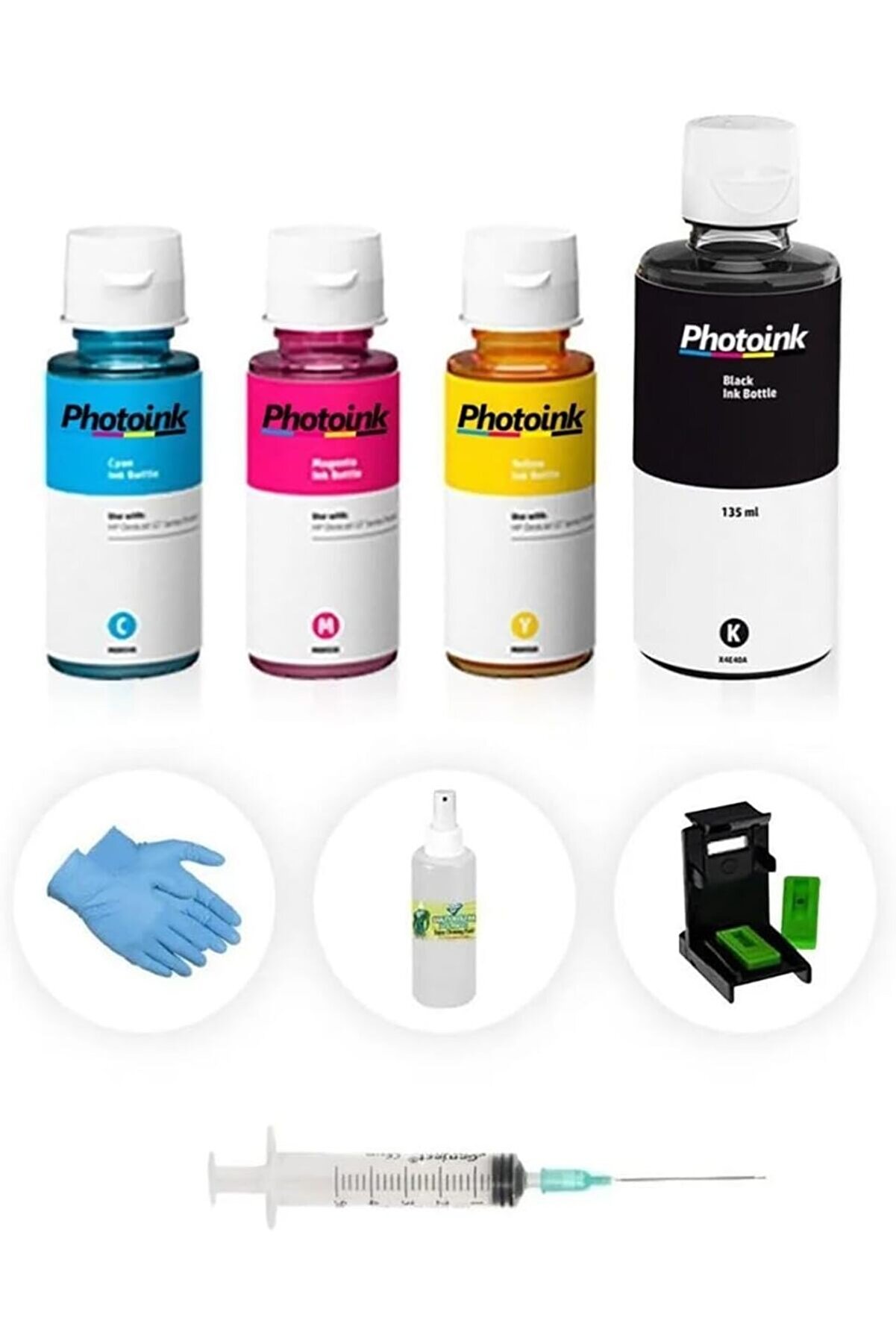 Modashi̇ne Ink Tank 315 415 Si̇yah Ve Renkli̇ Kartuş Seti̇ Modascope 1014773