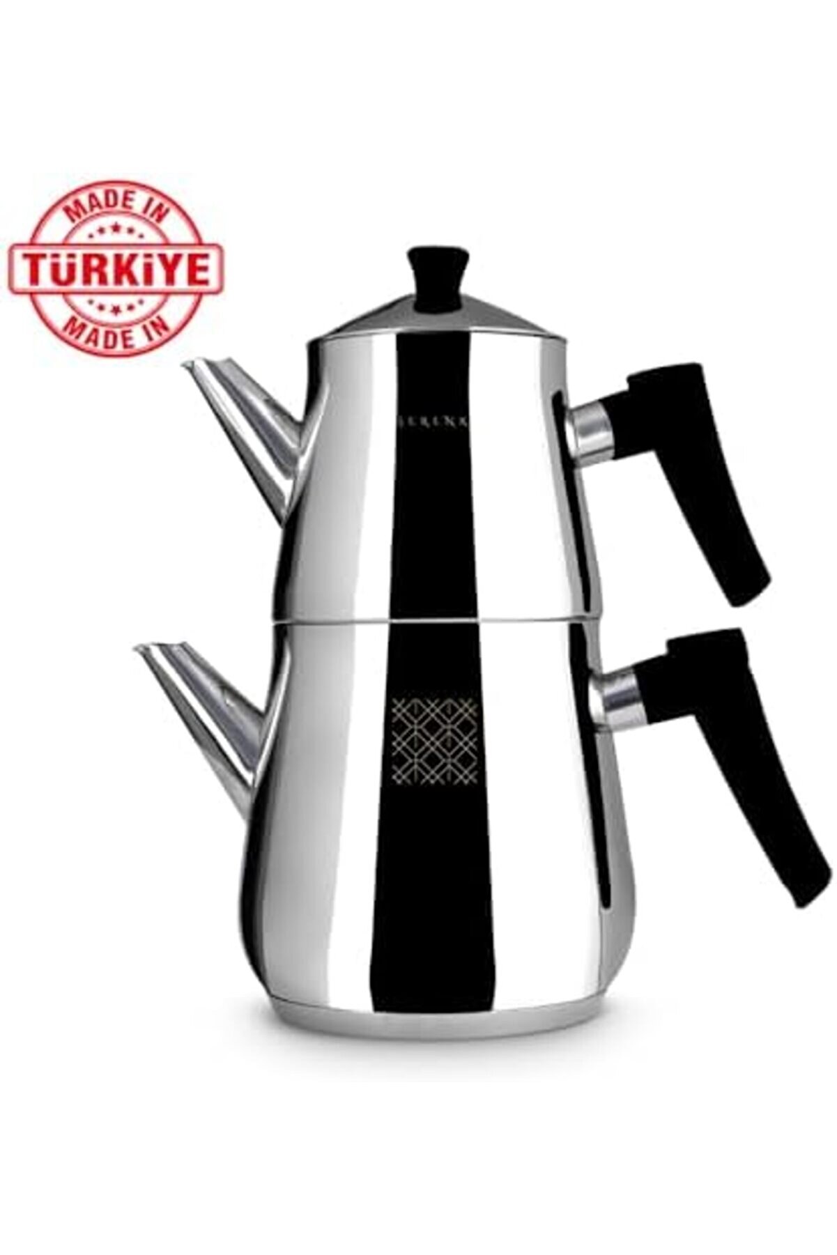 Modashi̇ne Defi̇ni̇ti̇on Çaydanlık, Paslanmaz Çeli̇k, Dış Yüzey,Kapsül Taban, 2,0 Lt Modascope 1014773