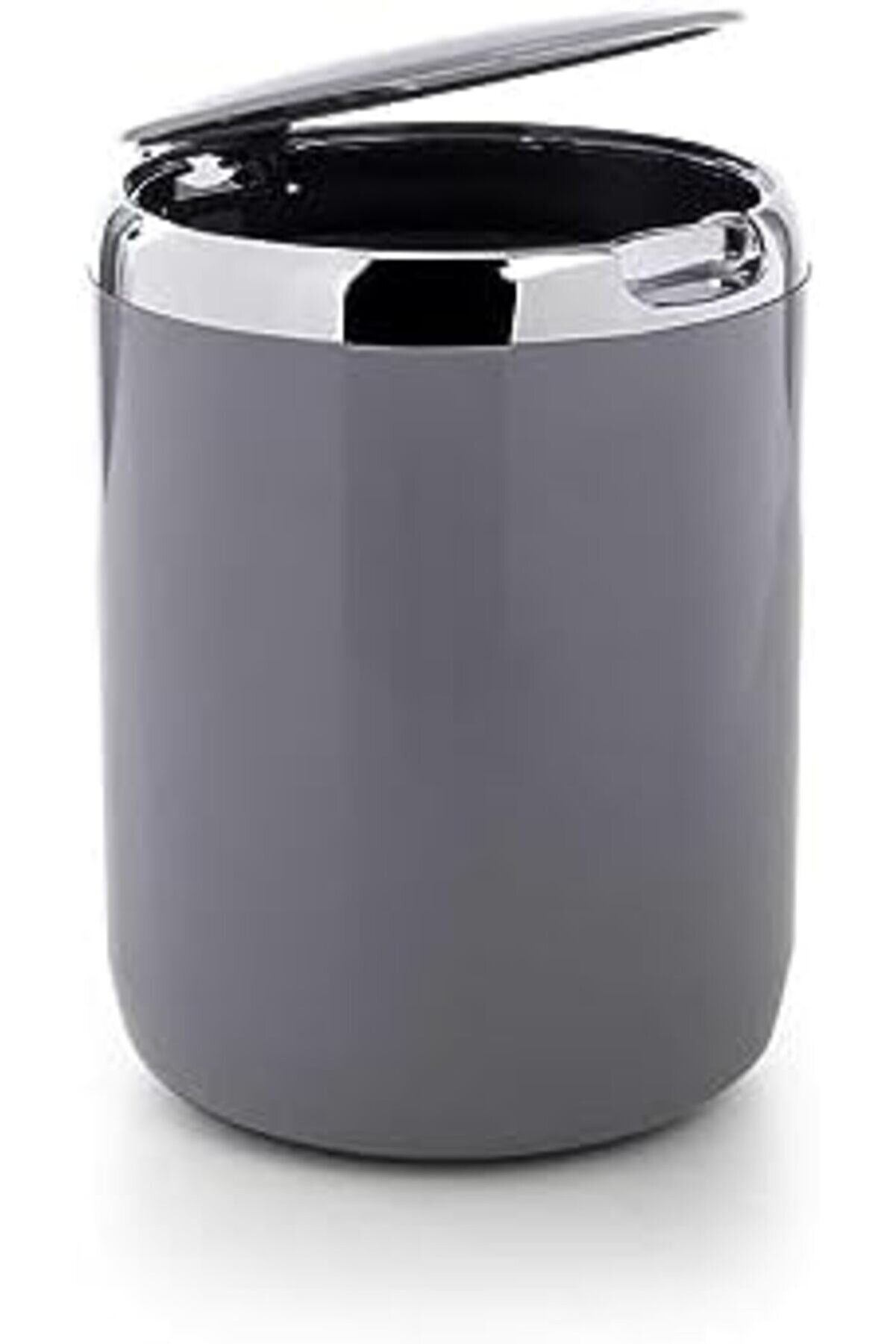 Modashi̇ne Pasi̇fi̇k Plasti̇k Kapaklı Çöp Kovası 3 Lt, Gri̇ Modascope 1014773