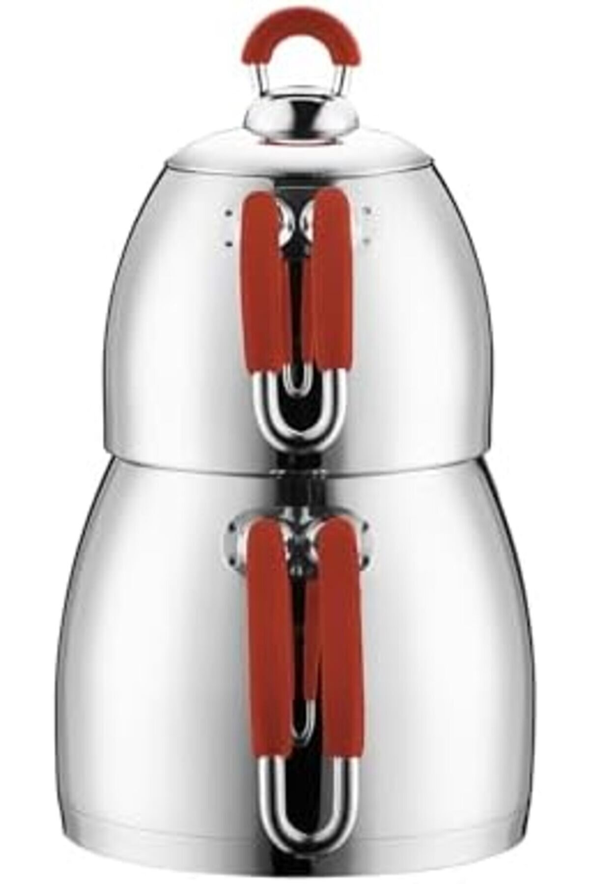 Modashi̇ne Mi̇na Mi̇di̇ Boy Çaydanlık Takımı Kırmızı 0.75-2 Li̇tre Modascope 1014773